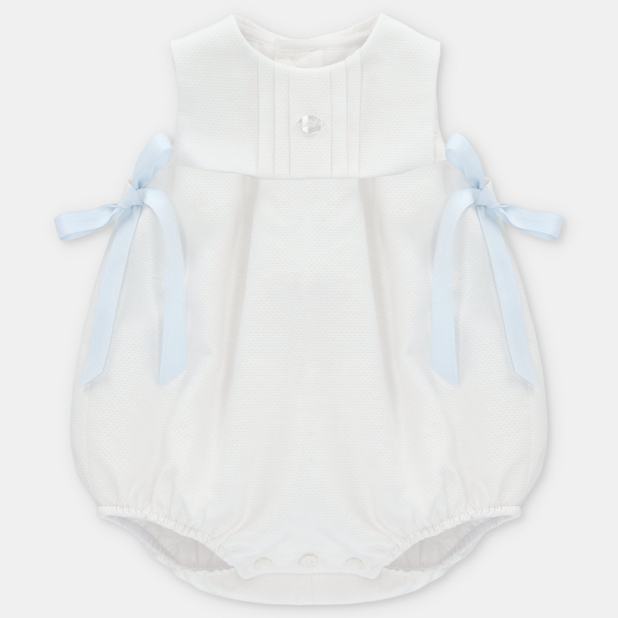 SHORT ROMPER WOVEN MONTREAL IN BLUE