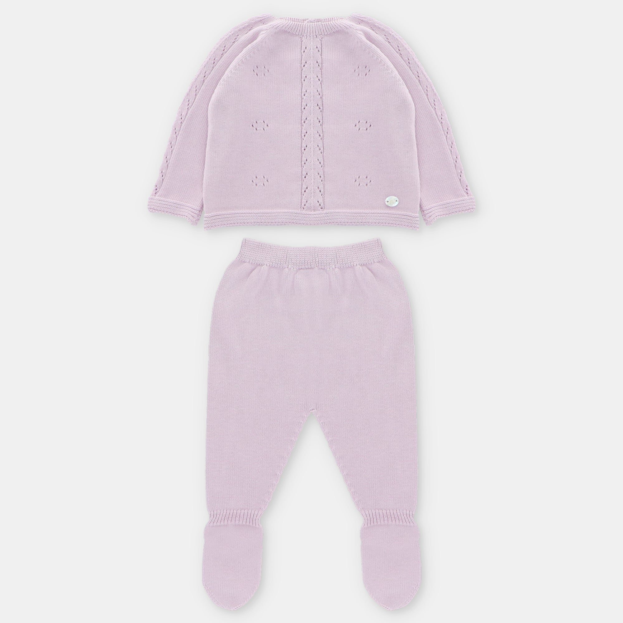 SET SWEATER & LEGGINGS KNIT GIRL NIAGARA