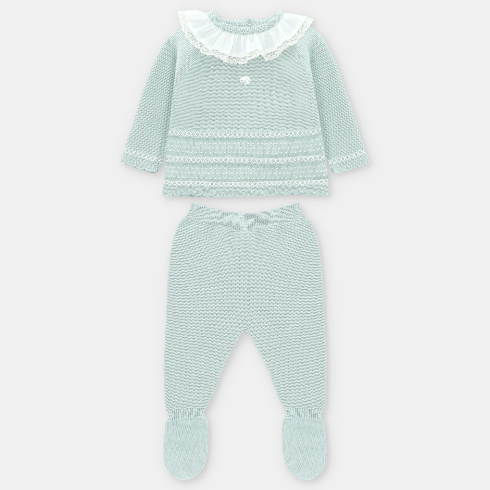 SET SWEATER & LEGGINGS KNIT GIRL EDMONTON