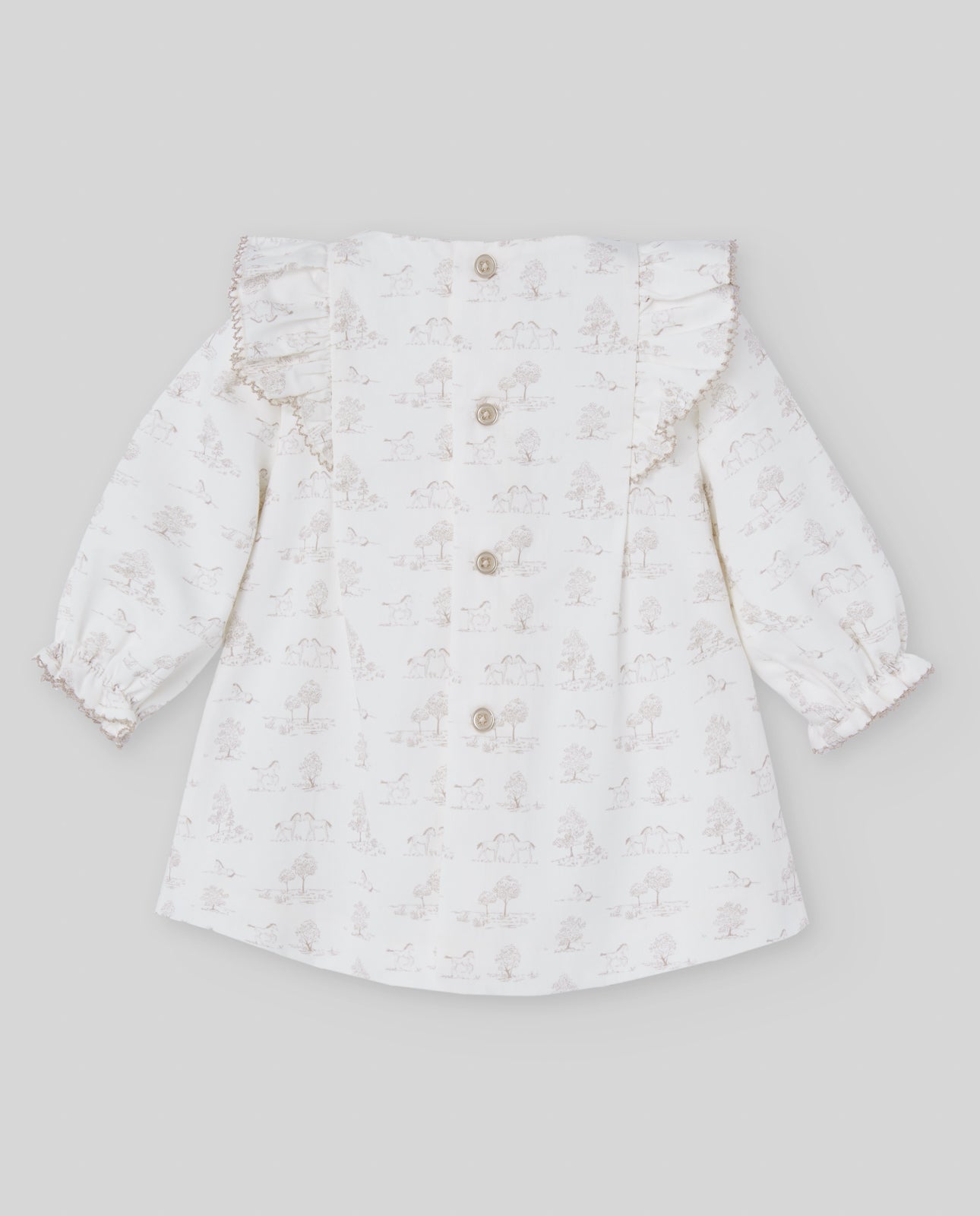 Vestido Tela Estampado "Pony"
