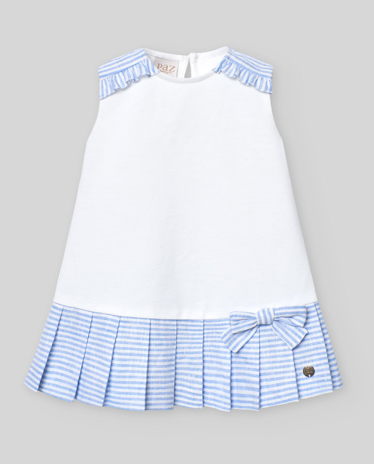 Vestido Plisado Combinado "Dorna"