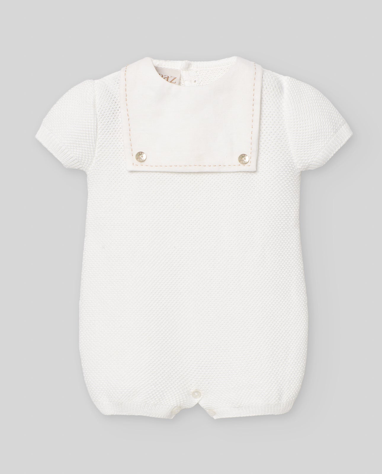 Pelele Niño "Lino" en Blanco