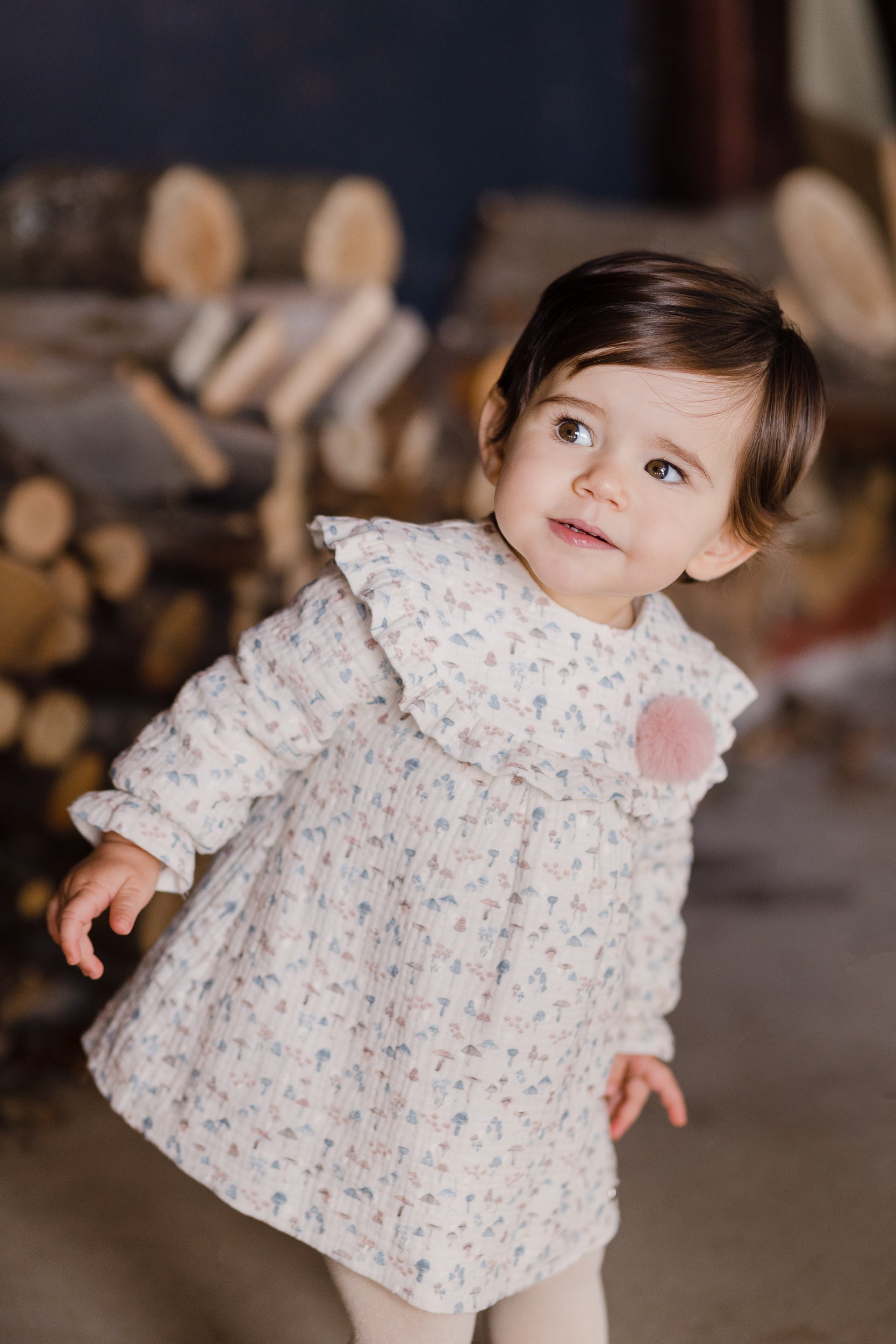 Vestido Estampado "Setitas" Niña