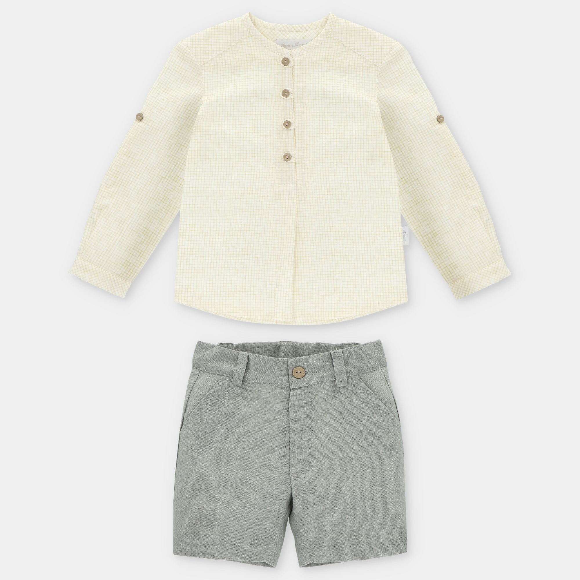 SET SHIRT & SHORTS WOVEN BOY WINNIPEG