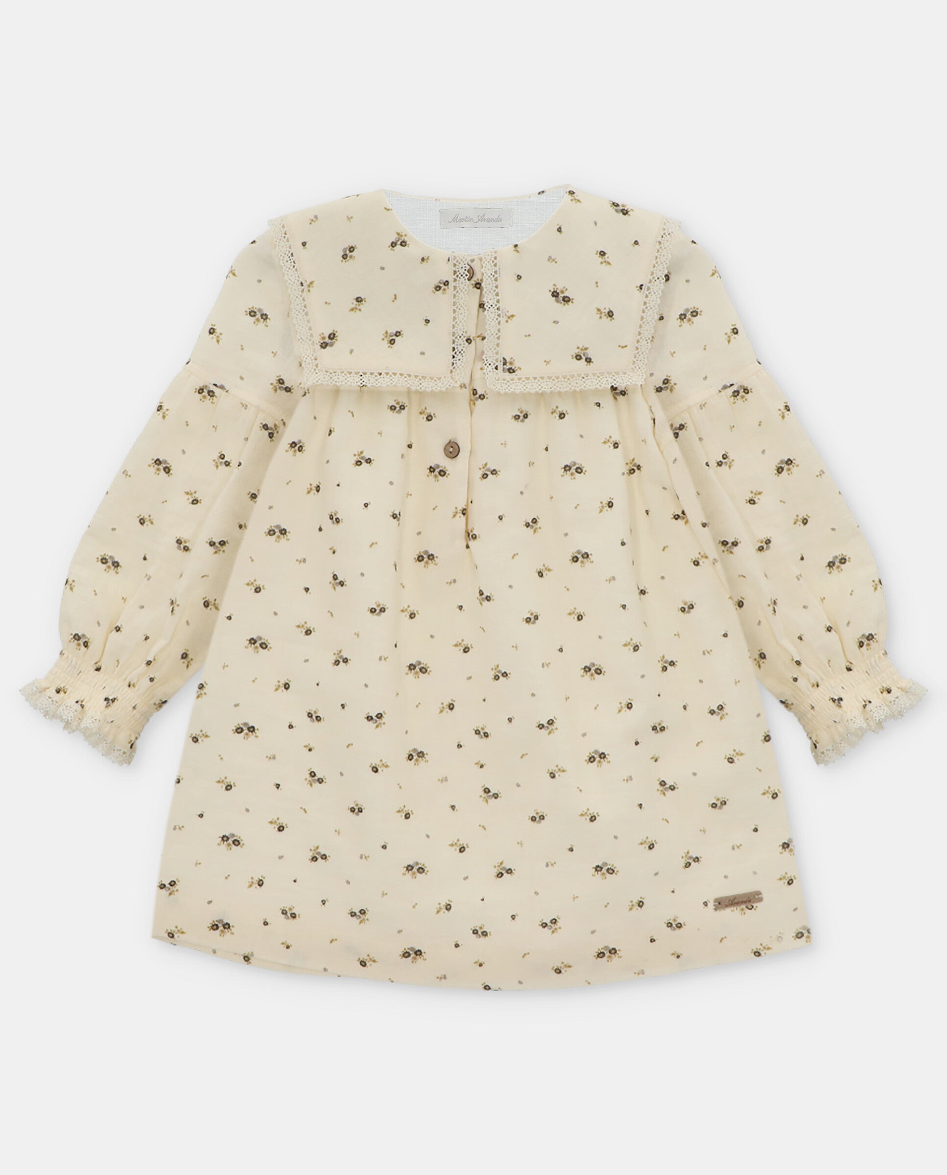 Vestido Tela NiƱa Moutard