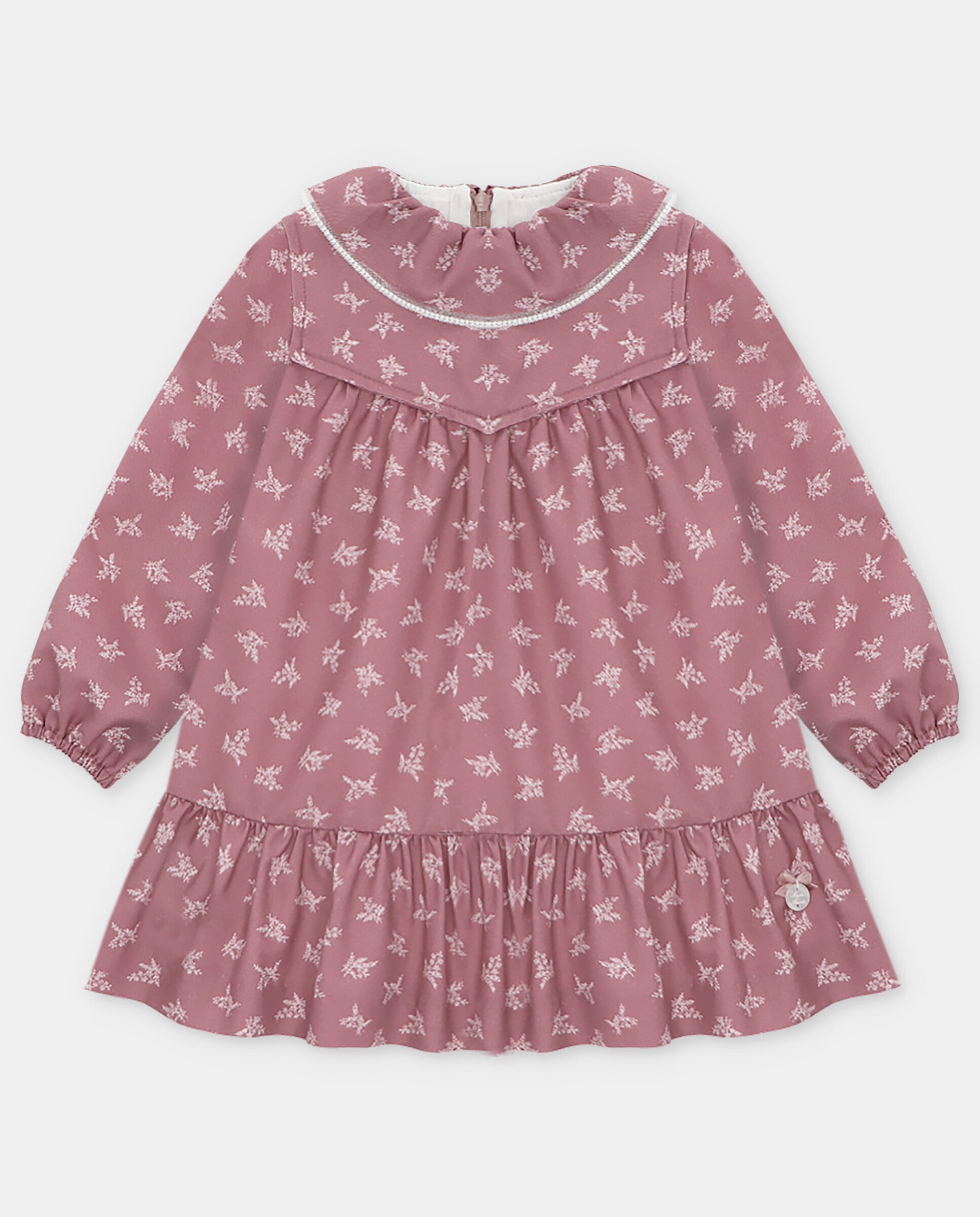 Vestido Tela NiƱa Plum