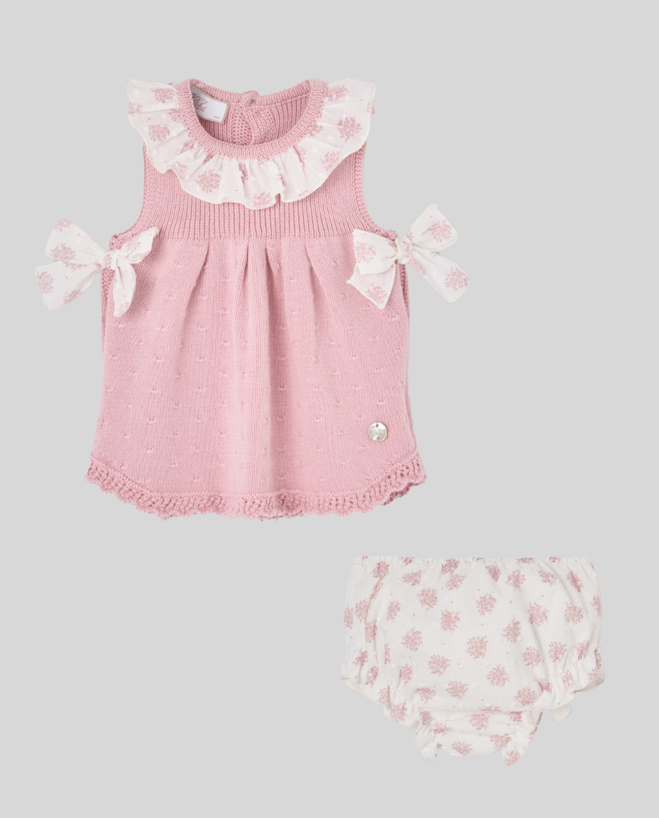 CTO. VESTIDO CORTO + BRAGA "MIMOSA"