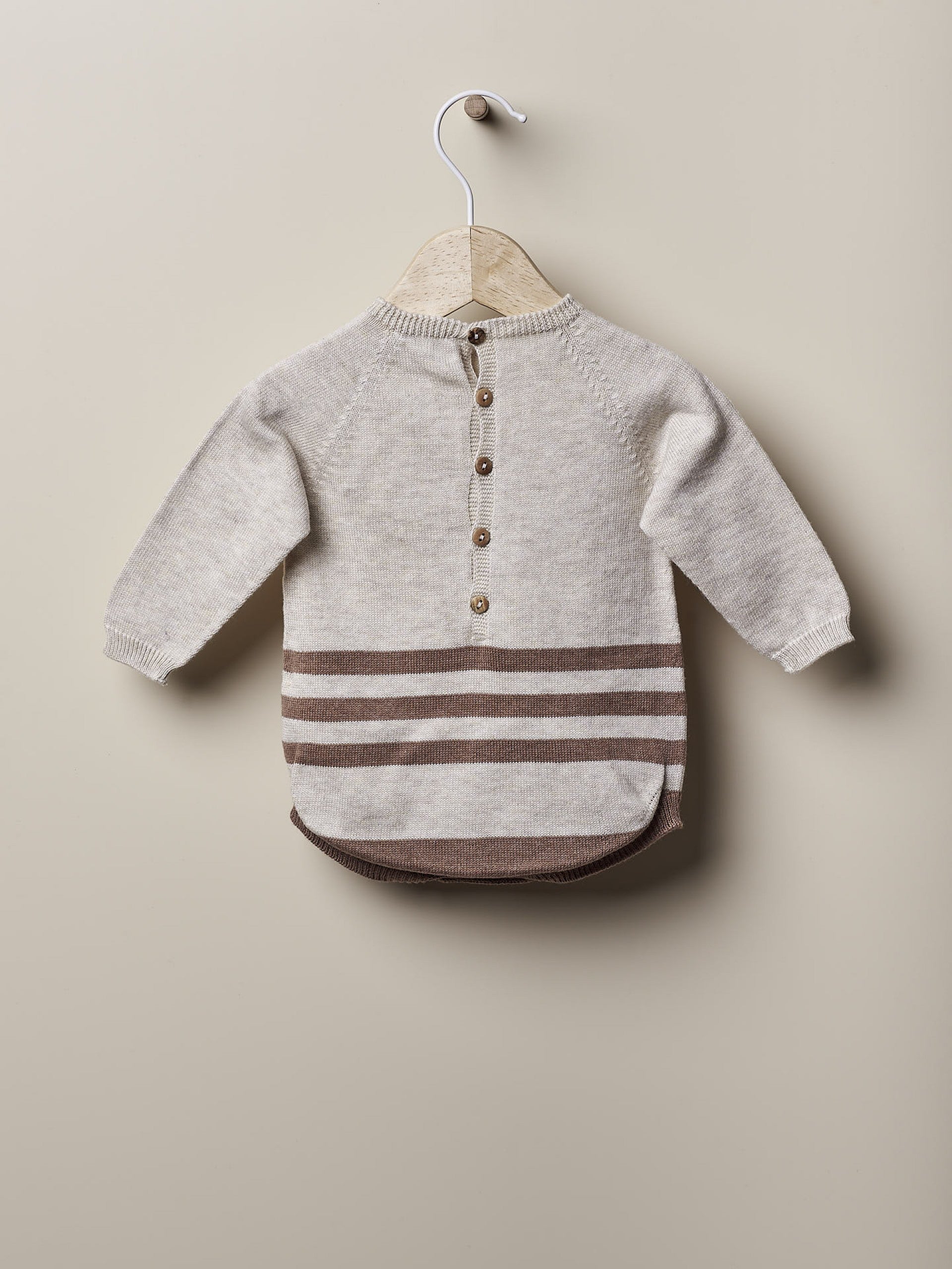 Mocha Porcupine Long Sleeve Shortie