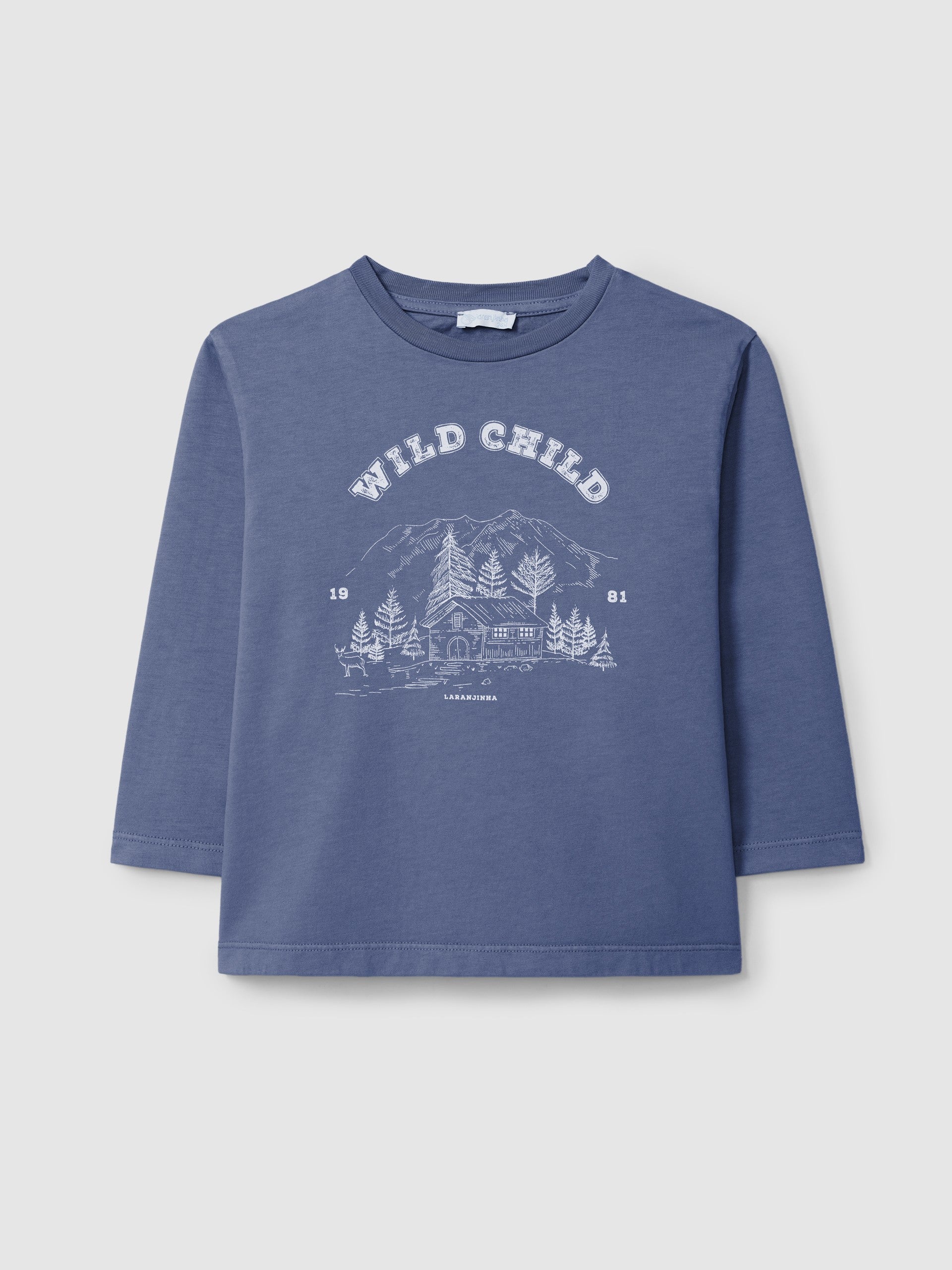 Camisa Wild Child en Indigo