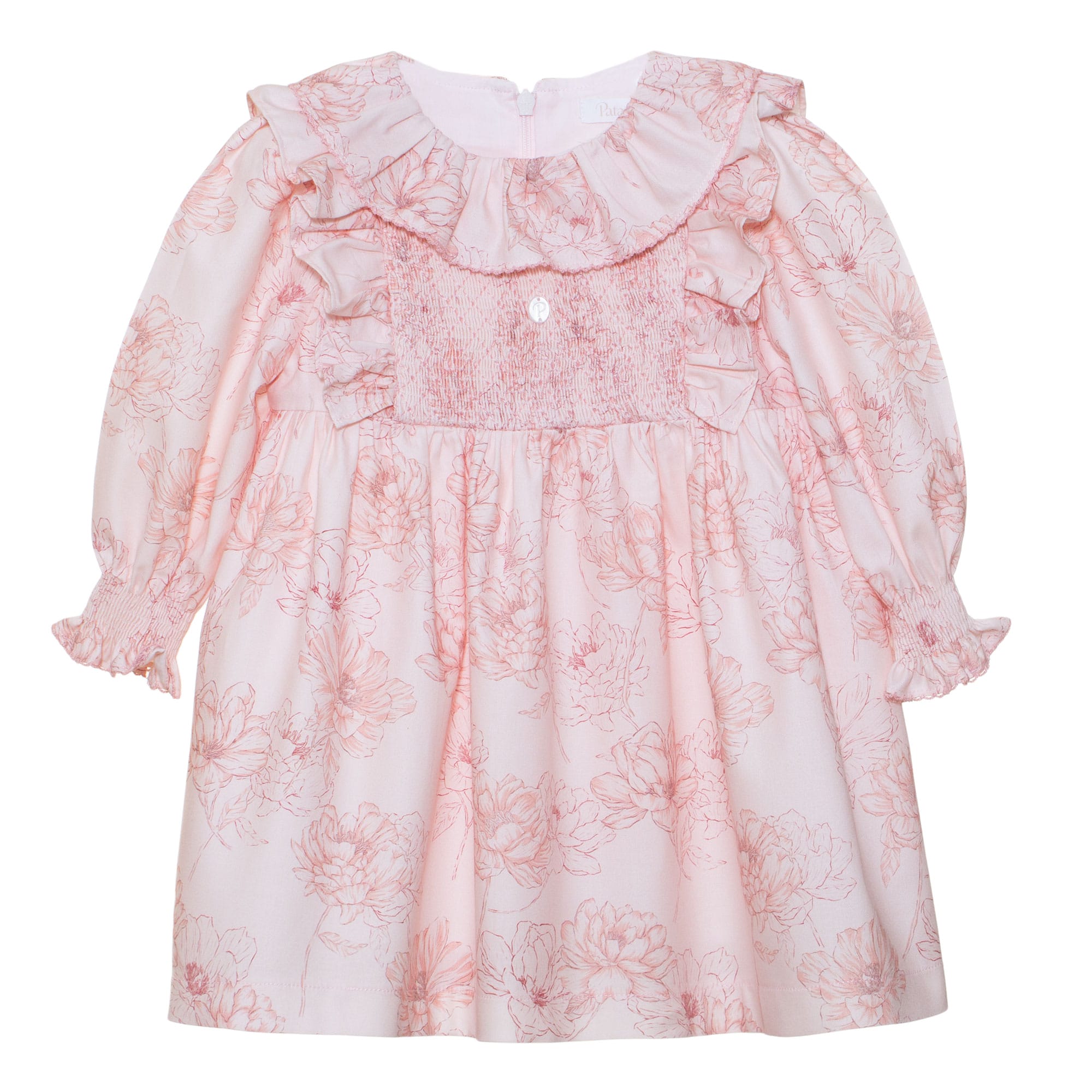 Girl Peonies Dress