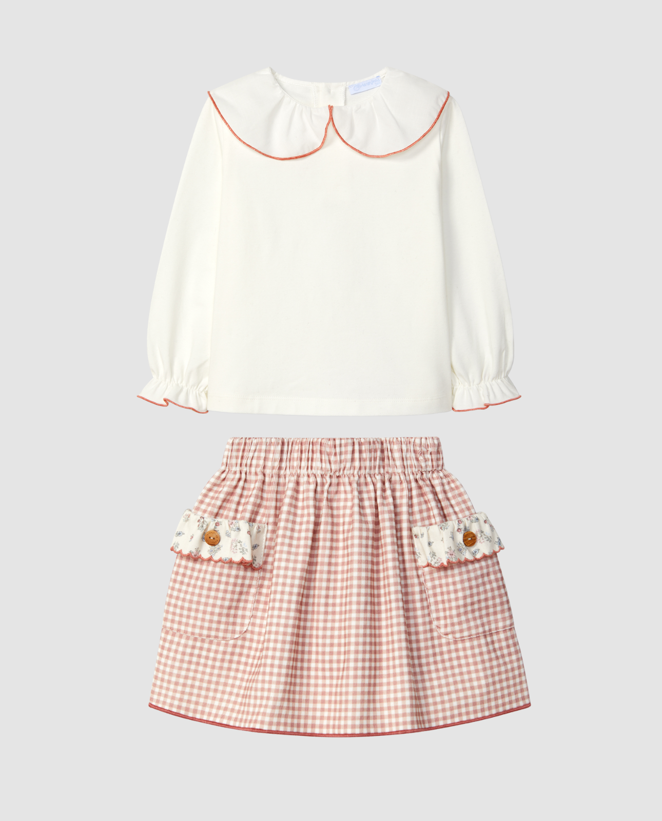 Conjunto Falda Reversible