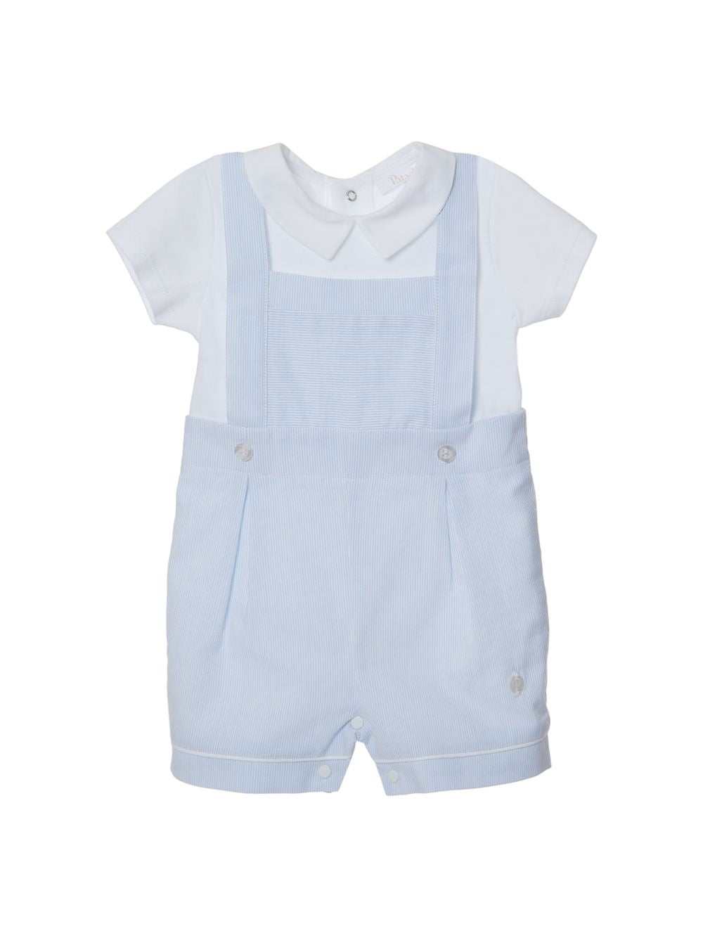 Baby Romper-Knit Blue