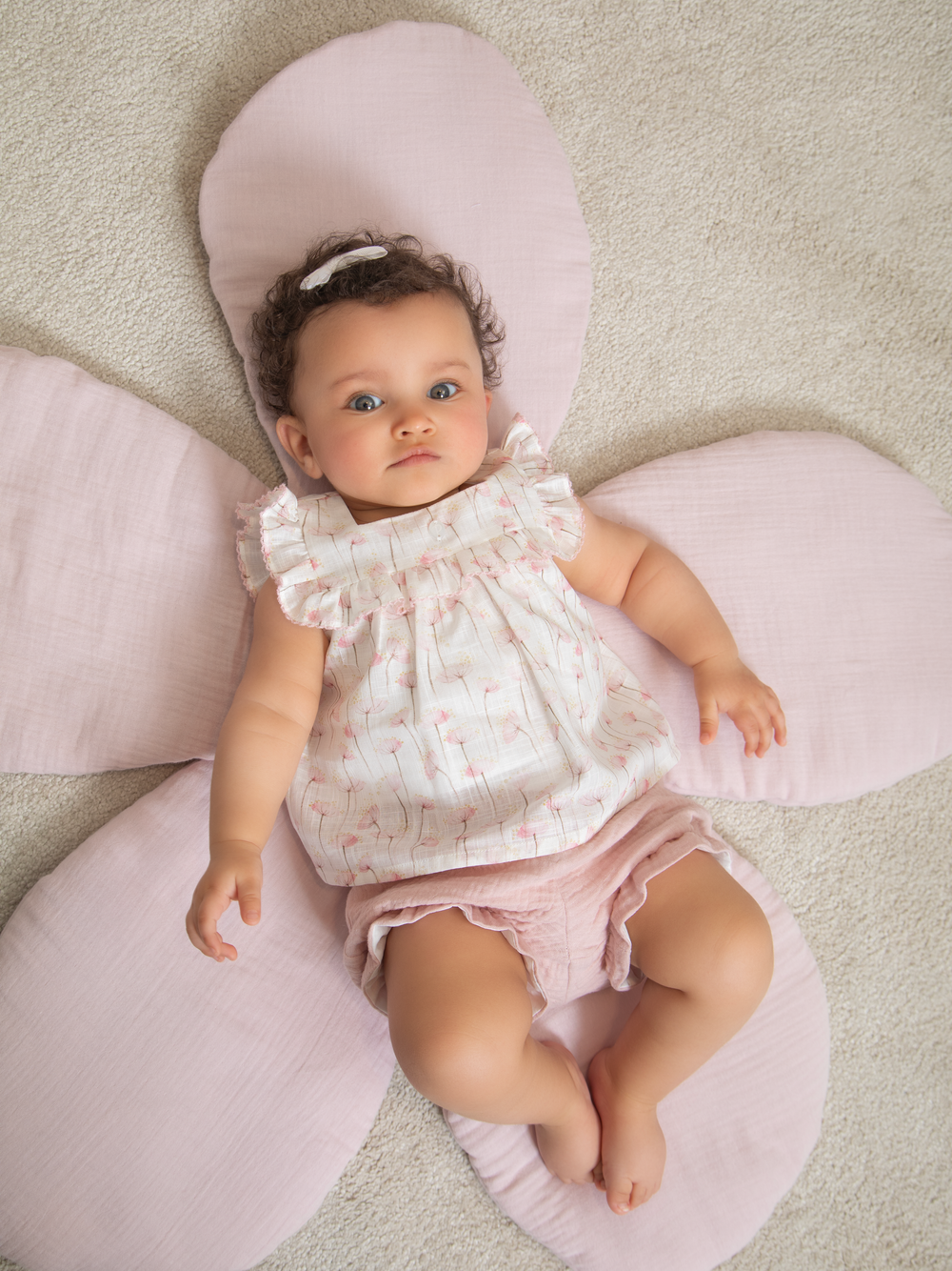 Poppies Print Girl Set