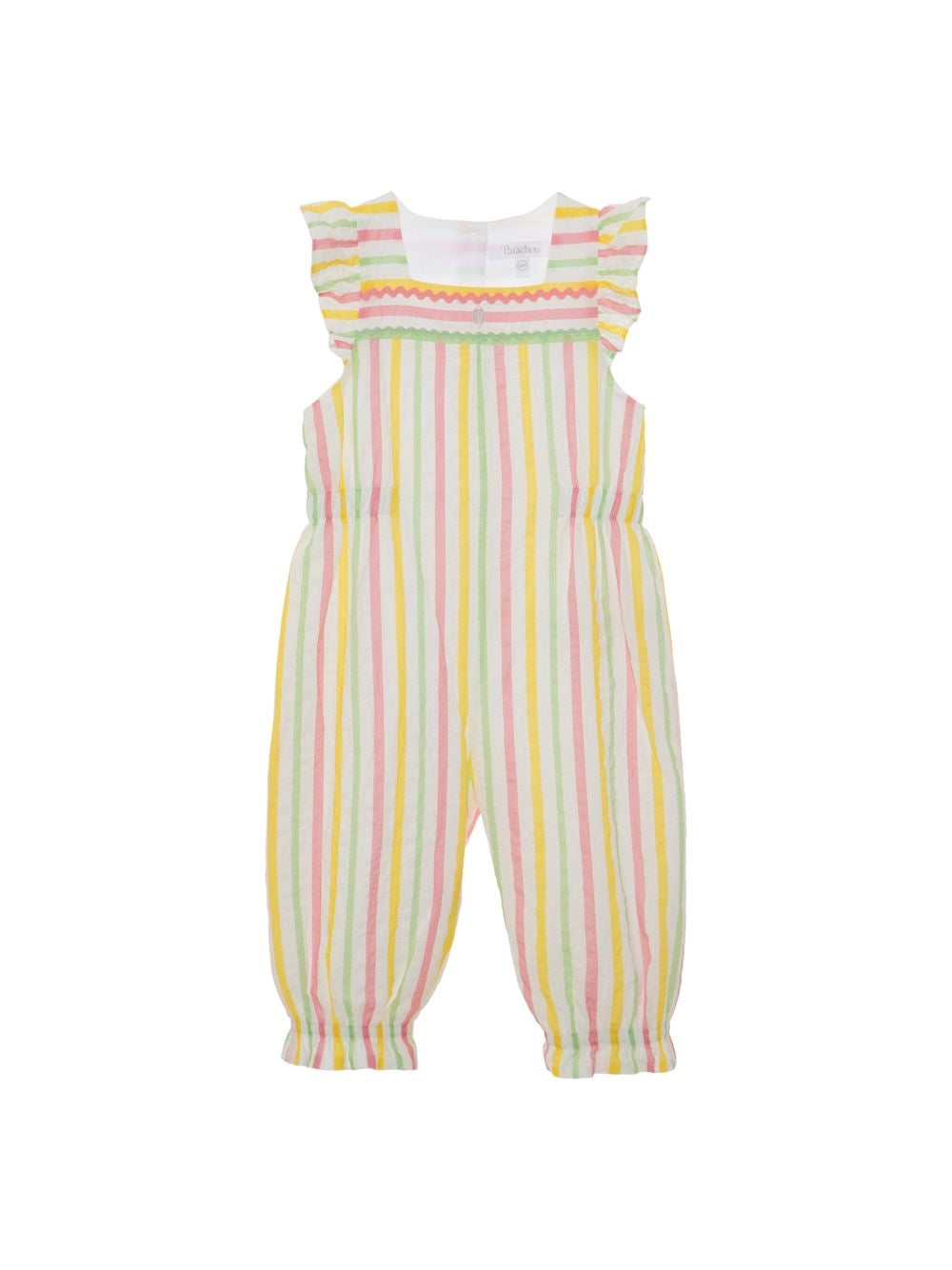 Colourful stripes jumpsuit