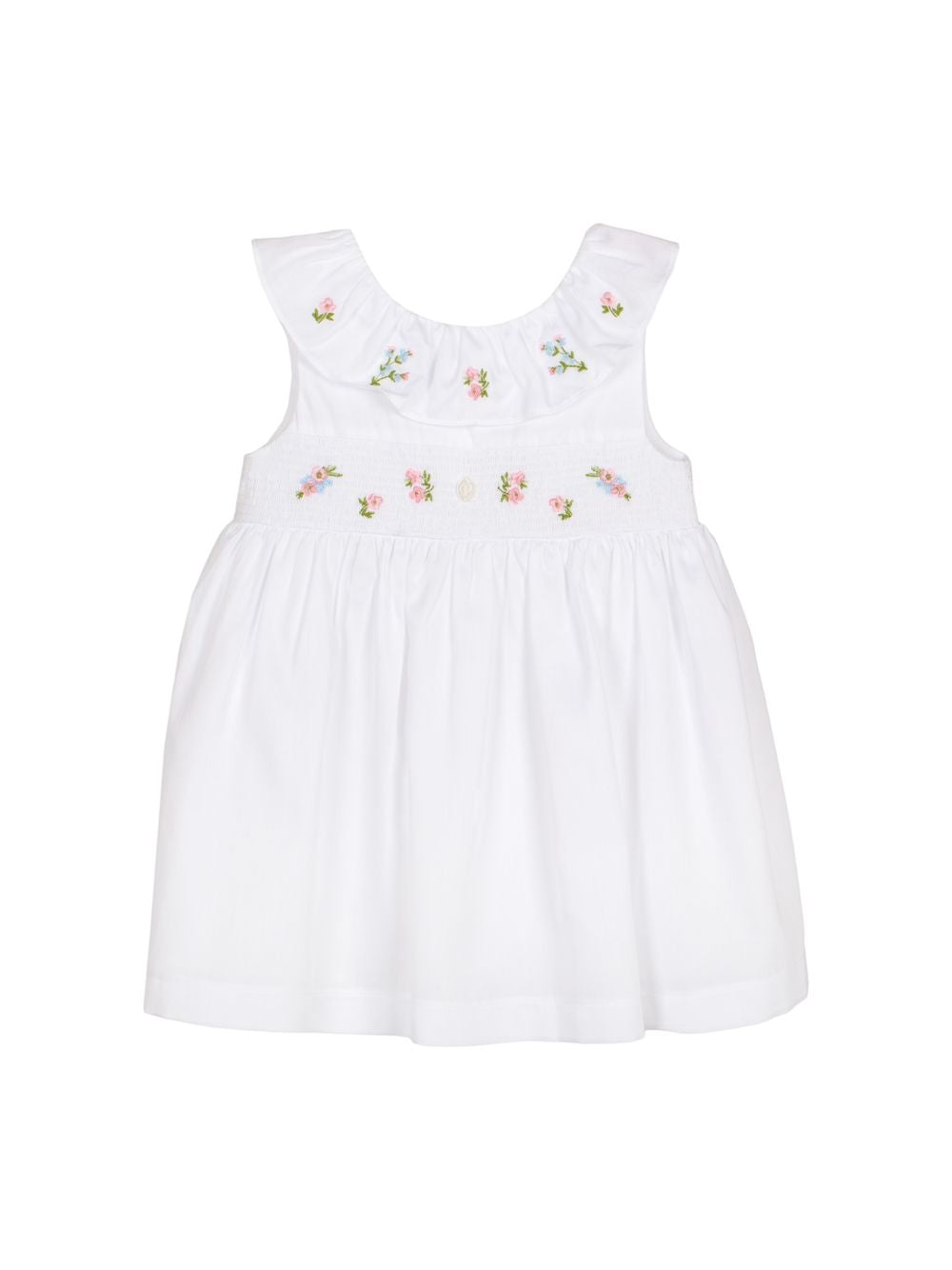 White satin dress