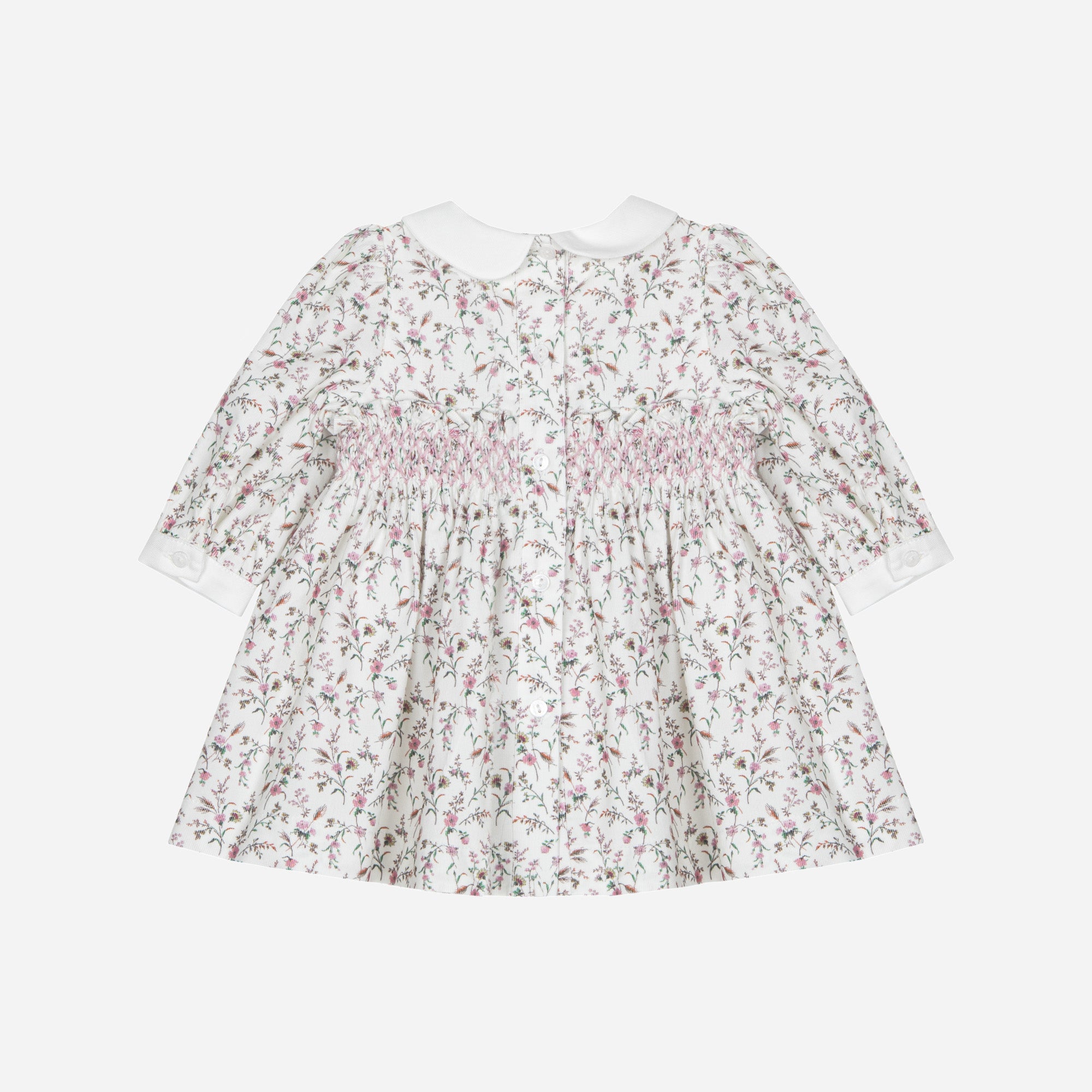 Baby Girl Botanical Woven Dress