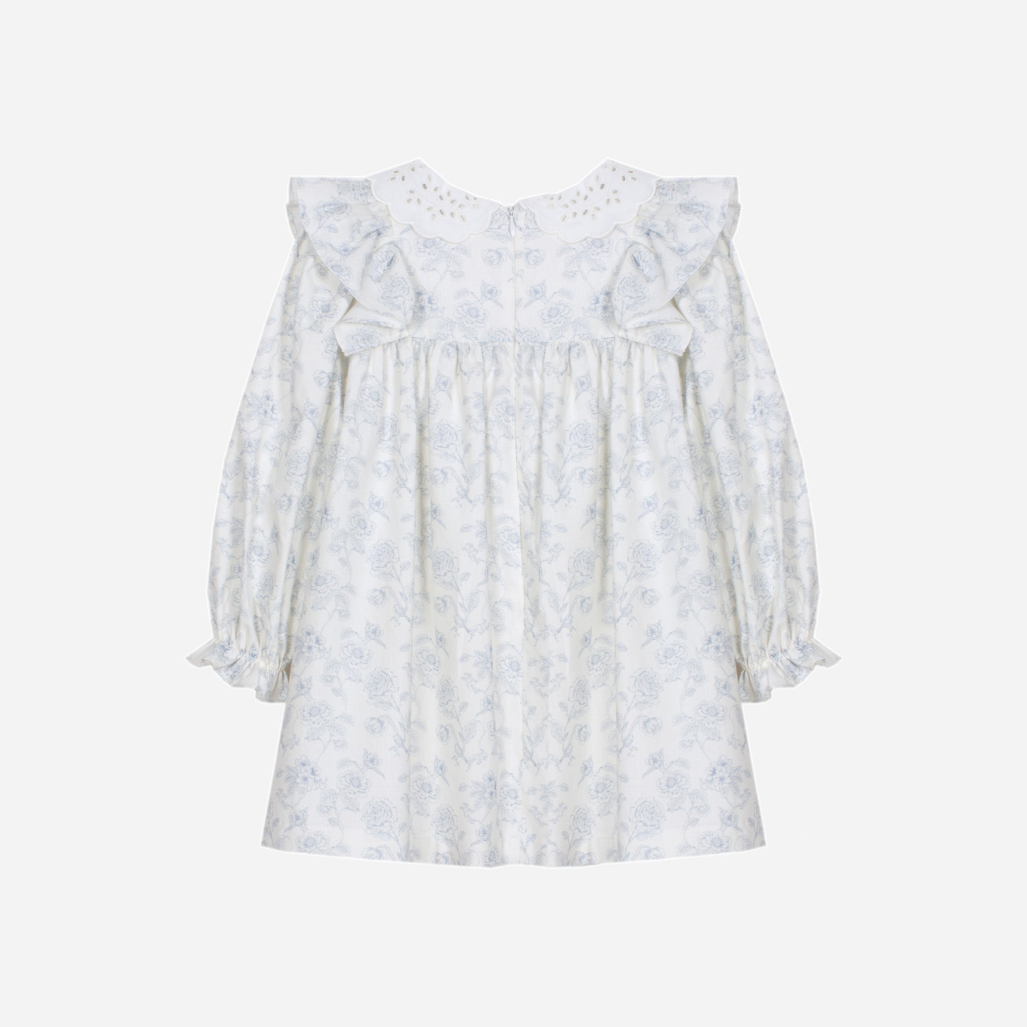 Blue Print Dress