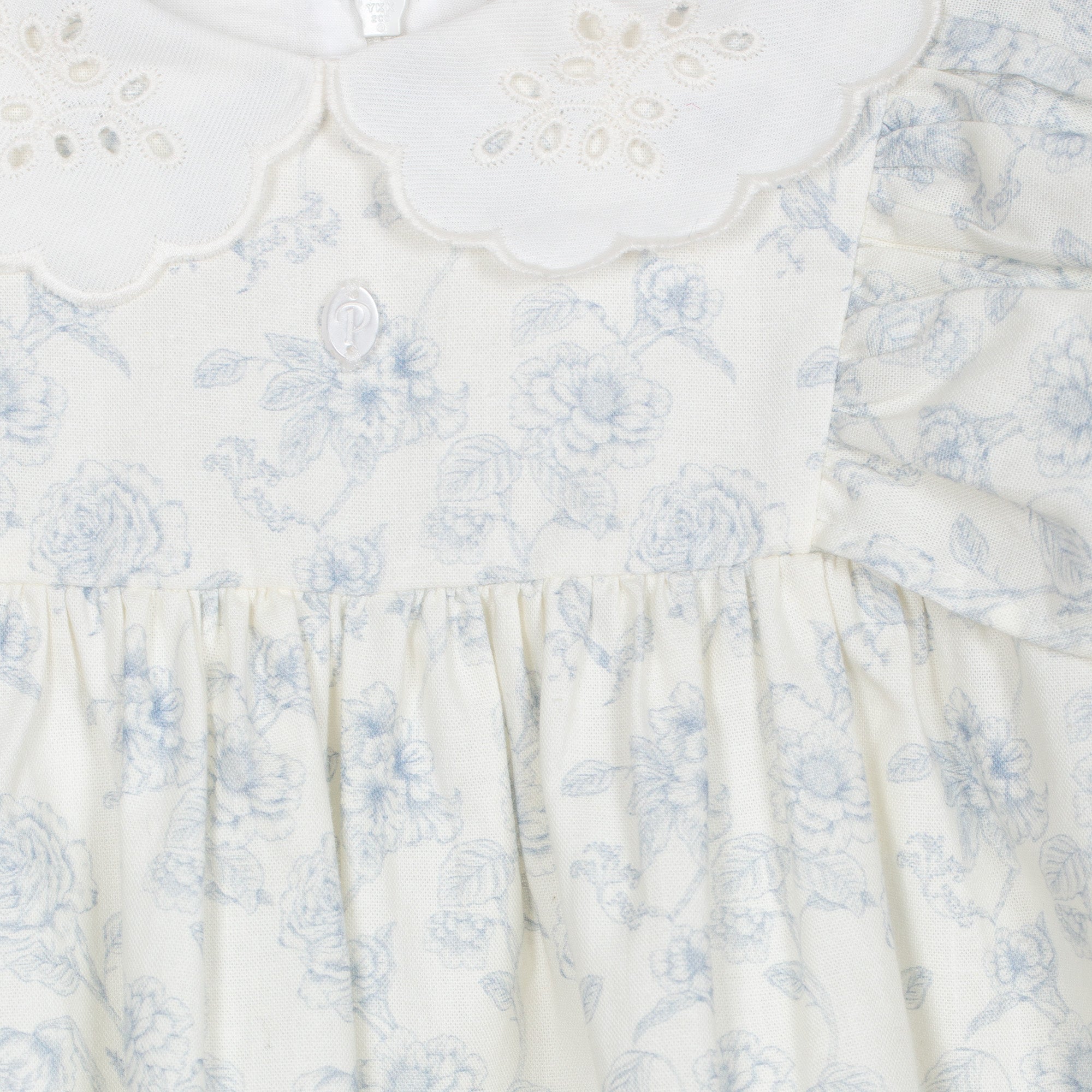 Blue Print Dress