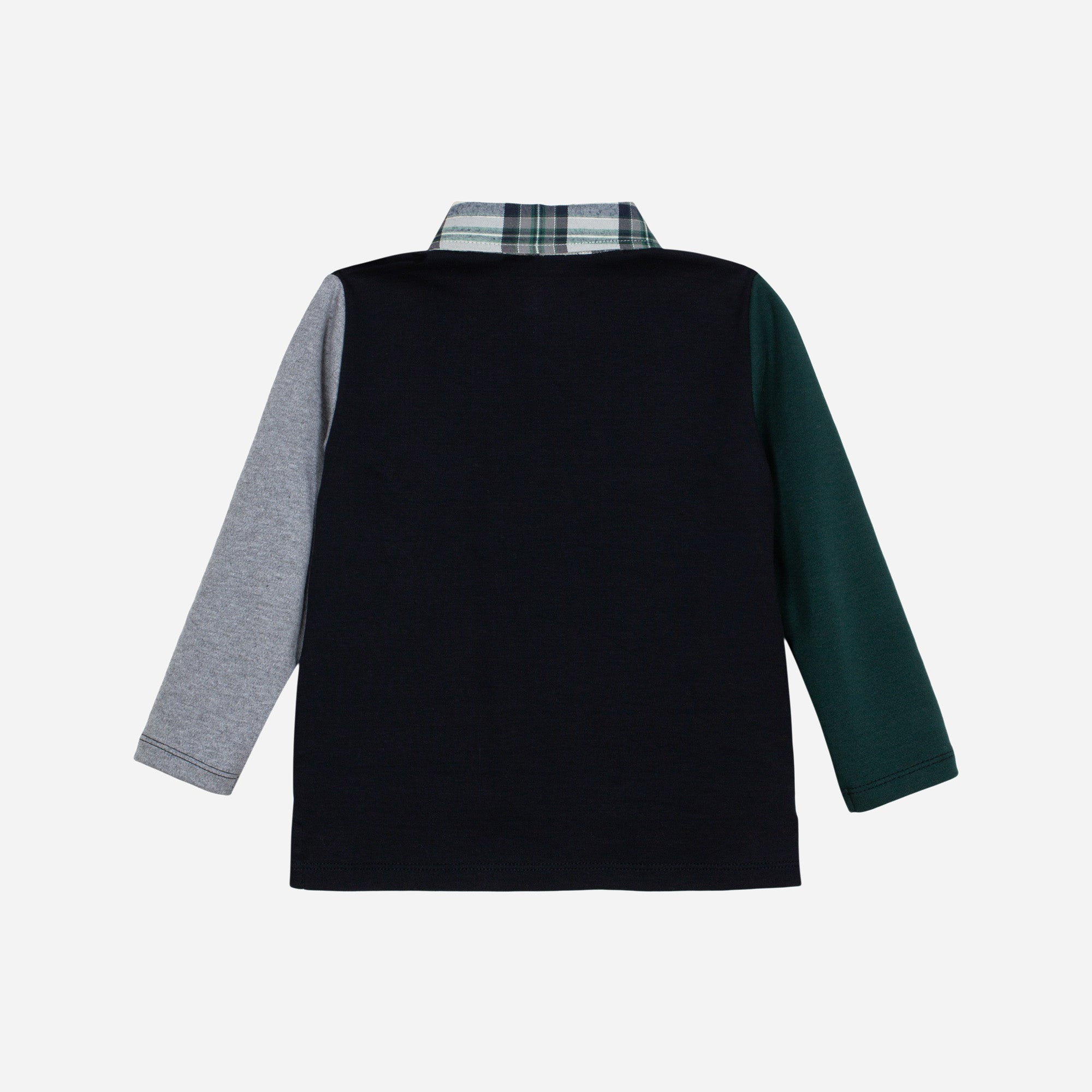 Boy Polo Checkered Collar