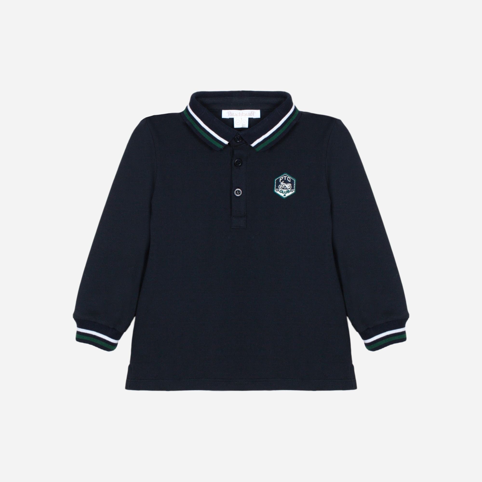 Boy Polo Navy Pique