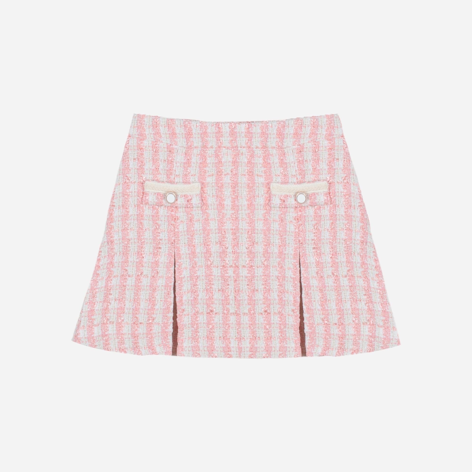 Pale Pink Girl Skirt Set