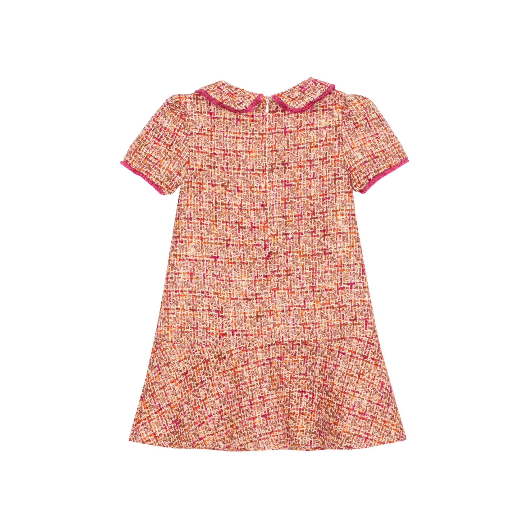 Fucsia Tweed Dress