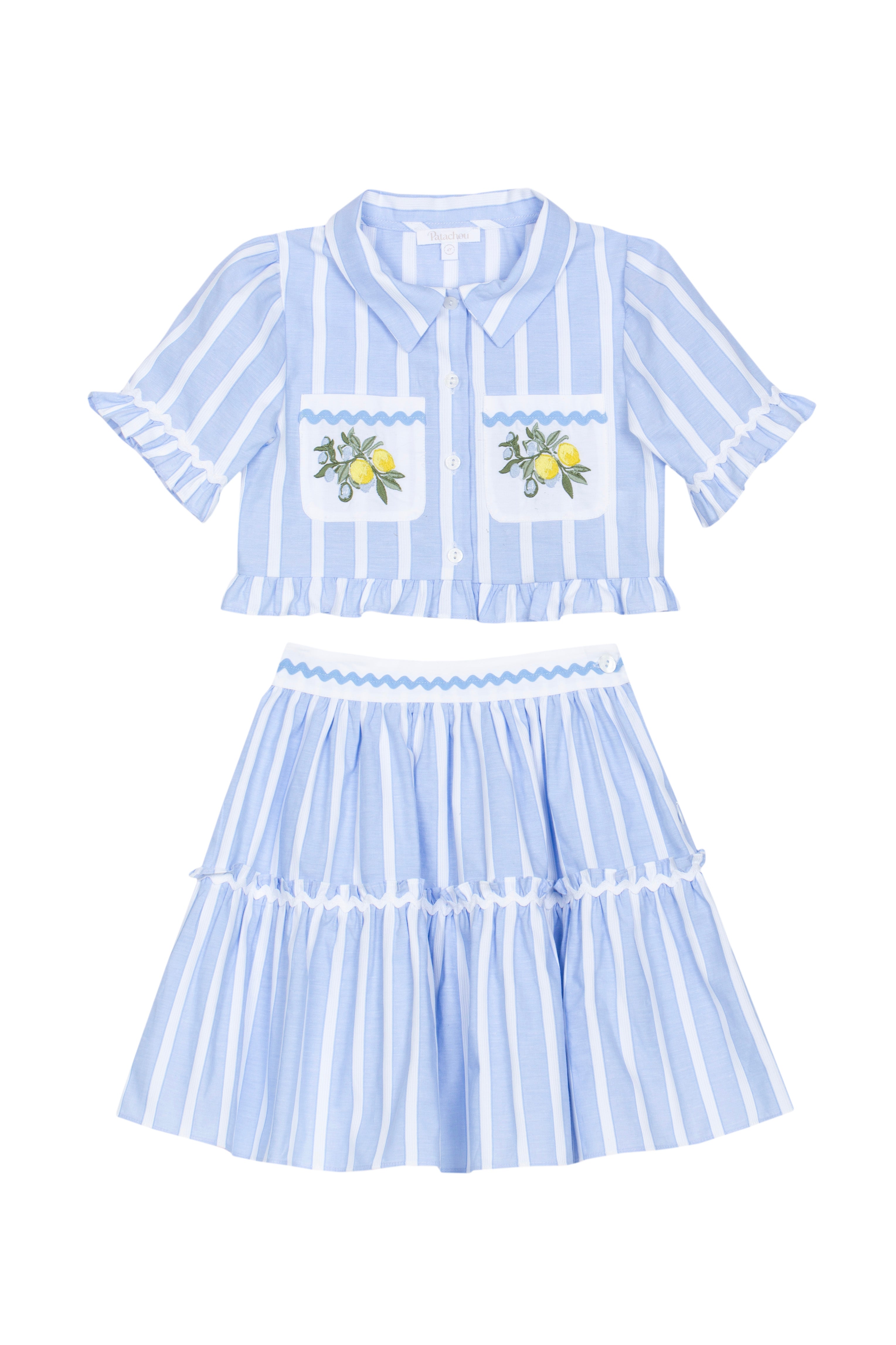 Lemon Skirt Set