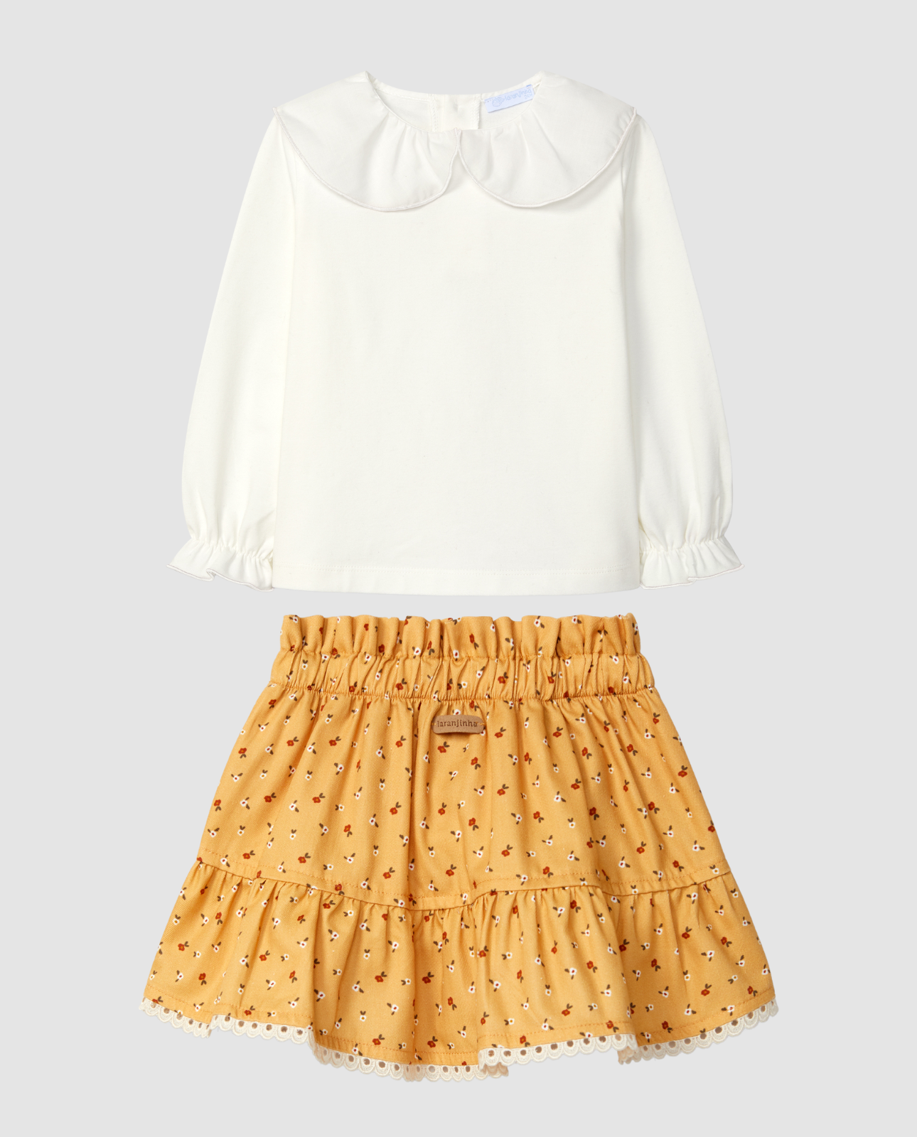 Conjunto Falda Amarilla