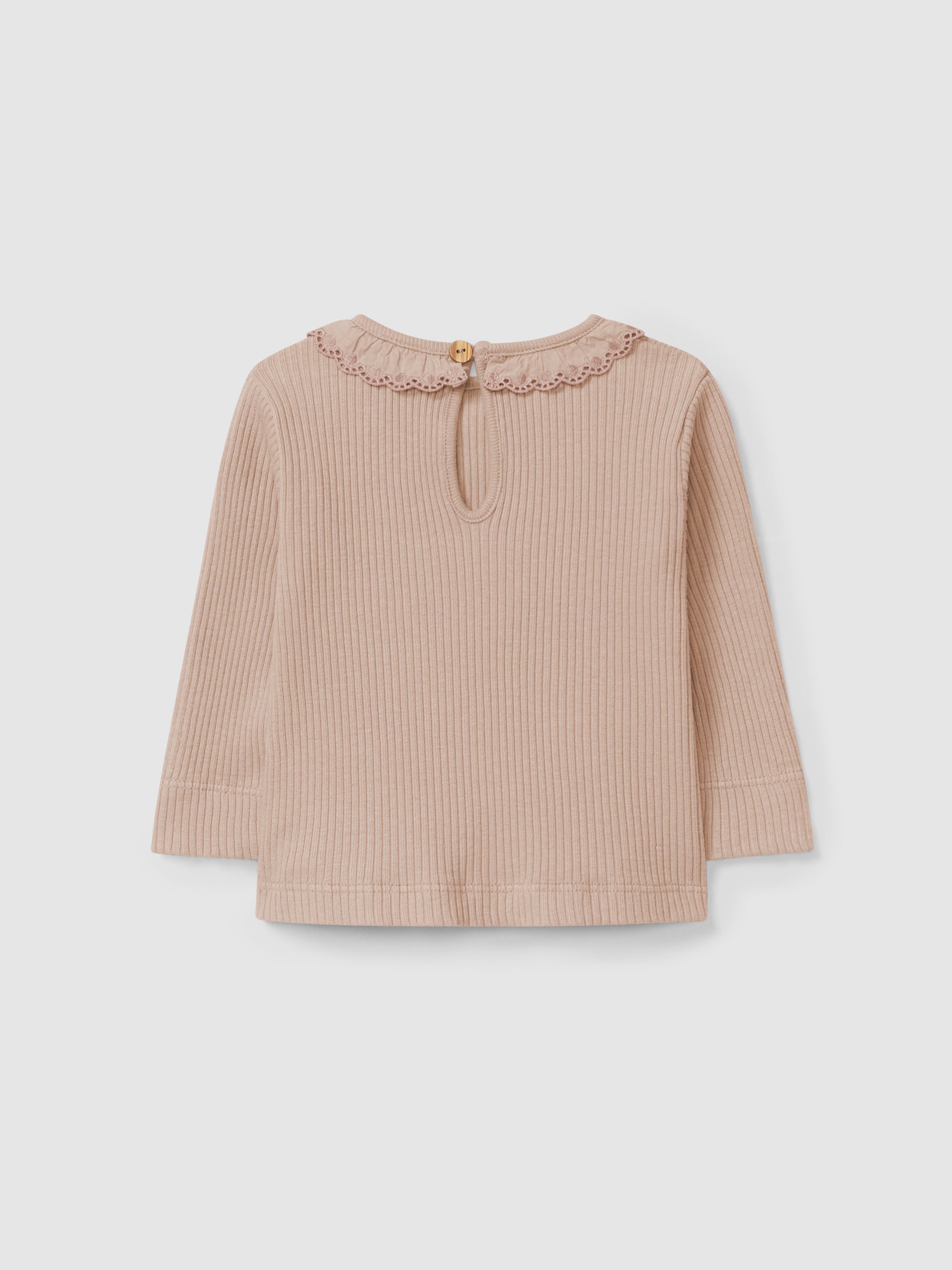 Manga Larga/Cuello Vola+ Leggings Nude