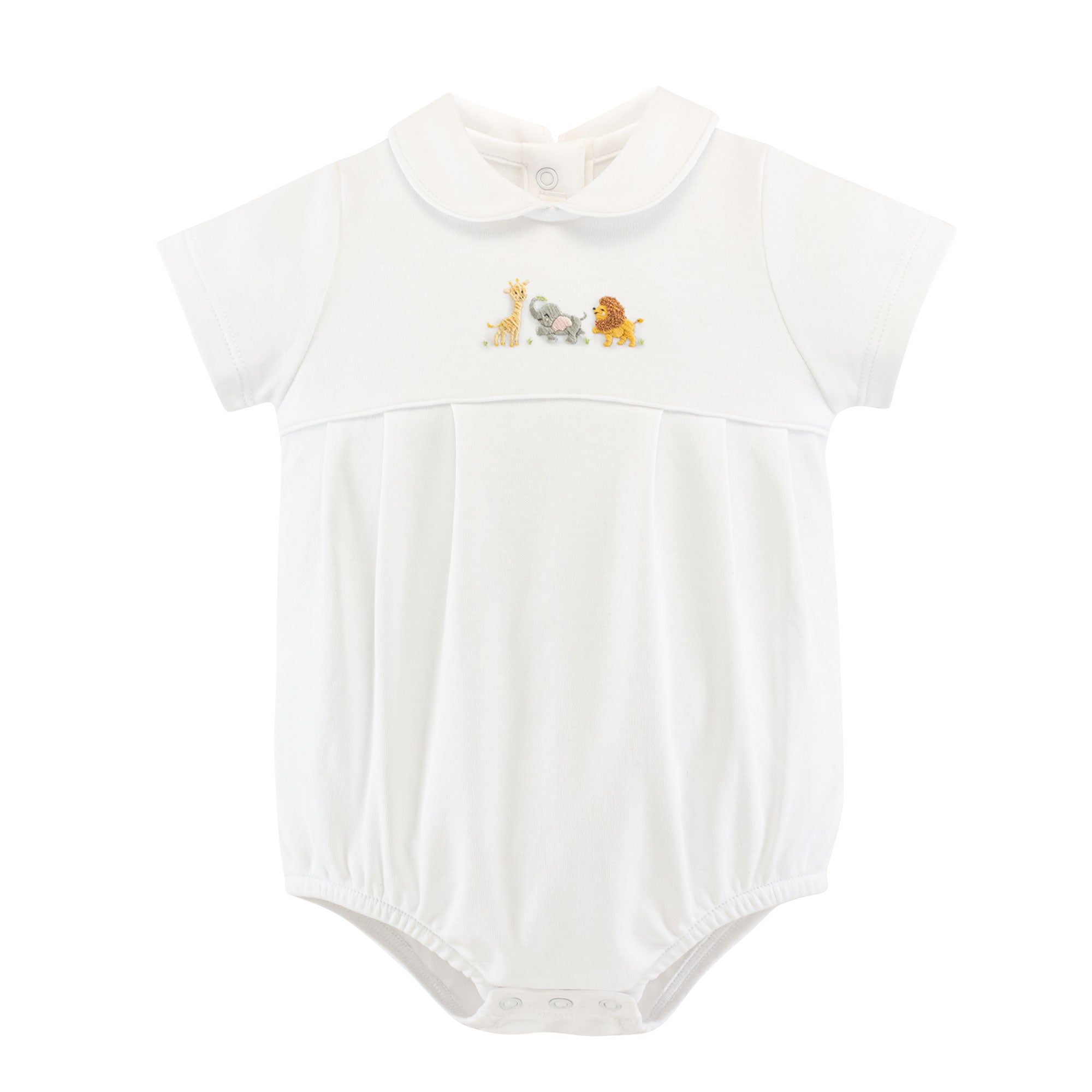 safari adventure bubble with round collar