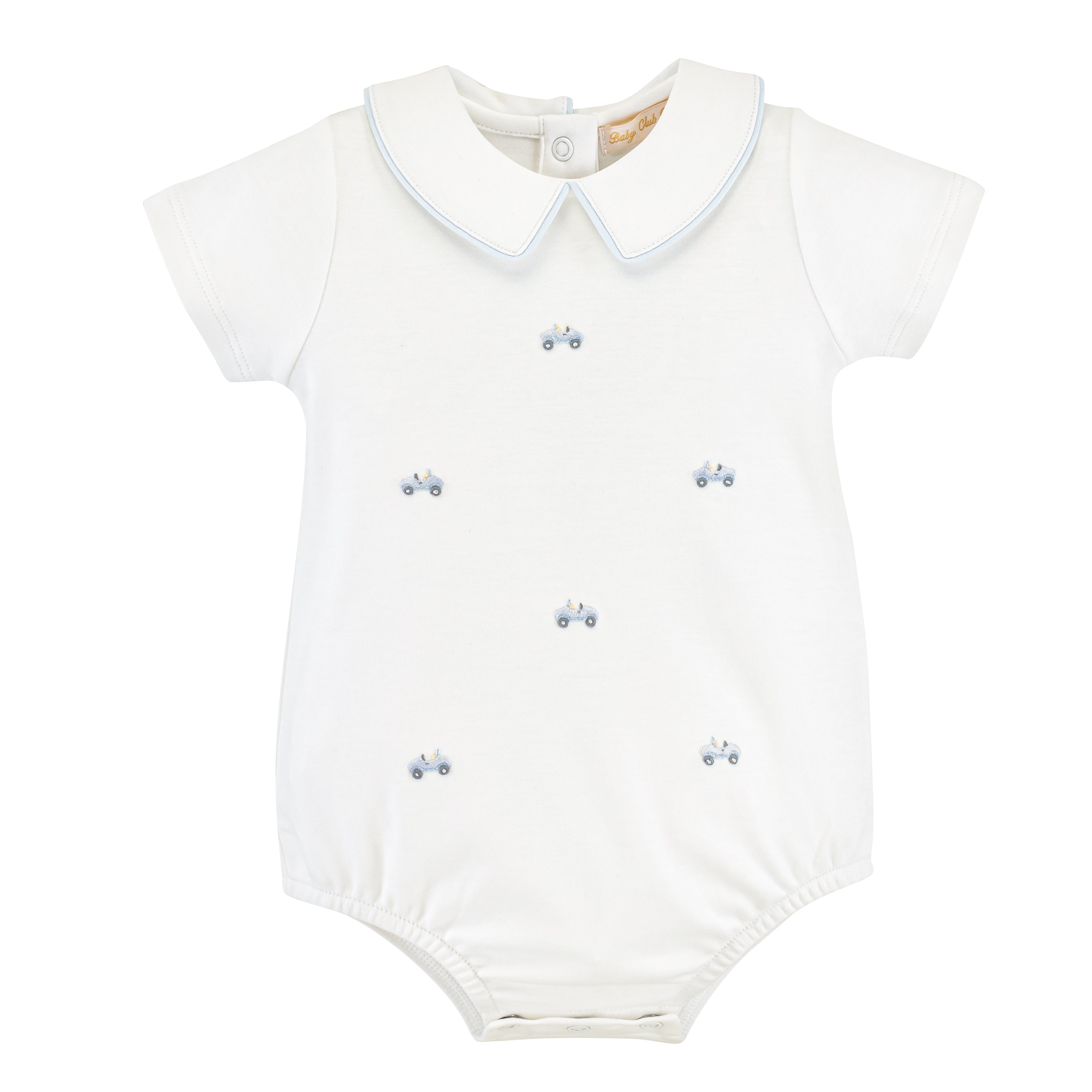 hand embroidered bubble w/collar