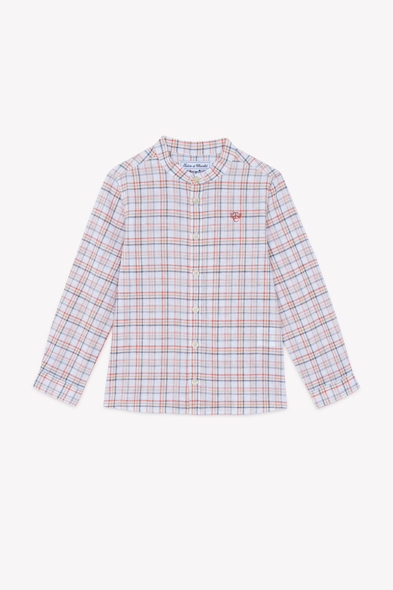 Chemise Garçon Fougére Ocre