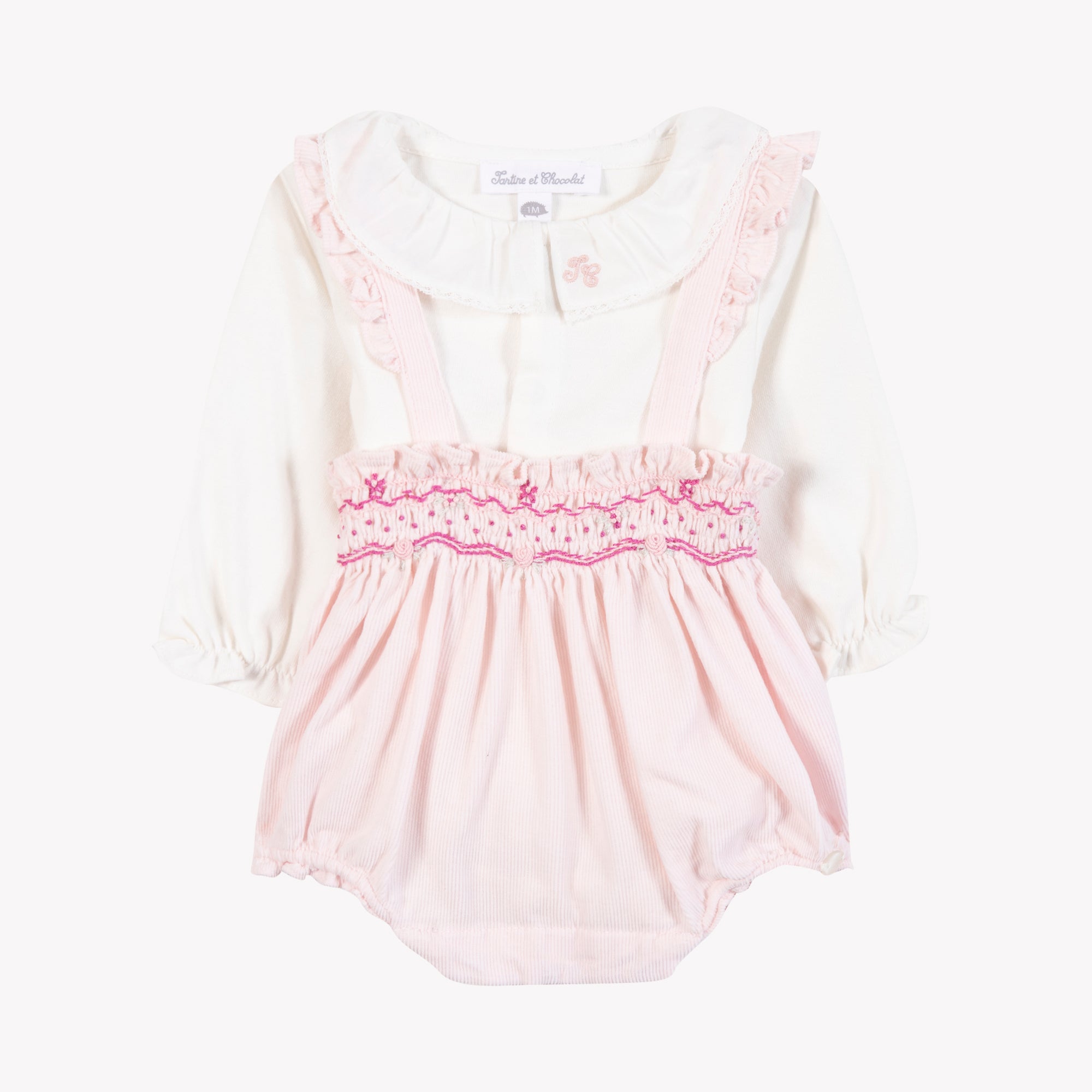 Baby Girl Esemblecourt Rosa Pale