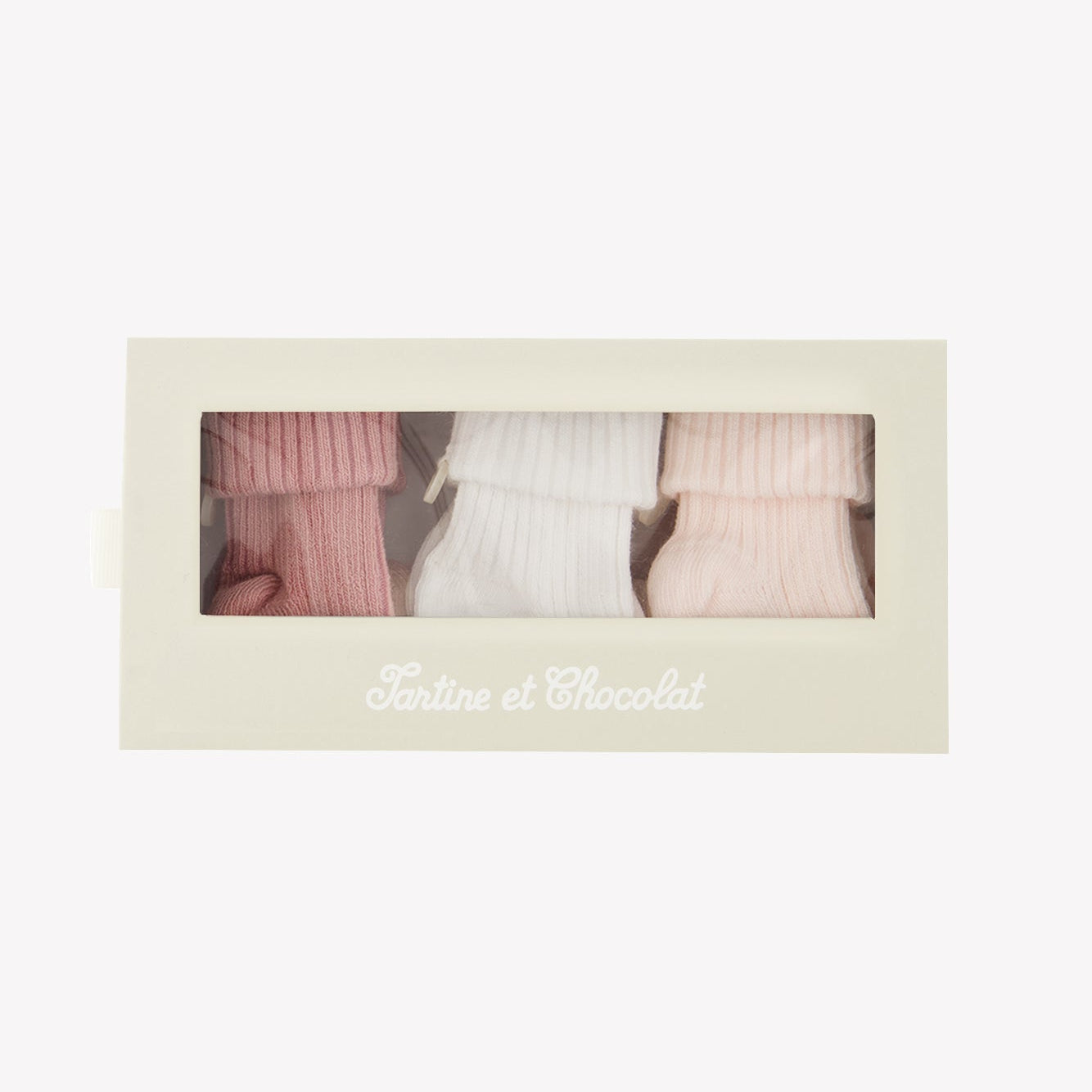 Baby Sock Pack in Rose Pale