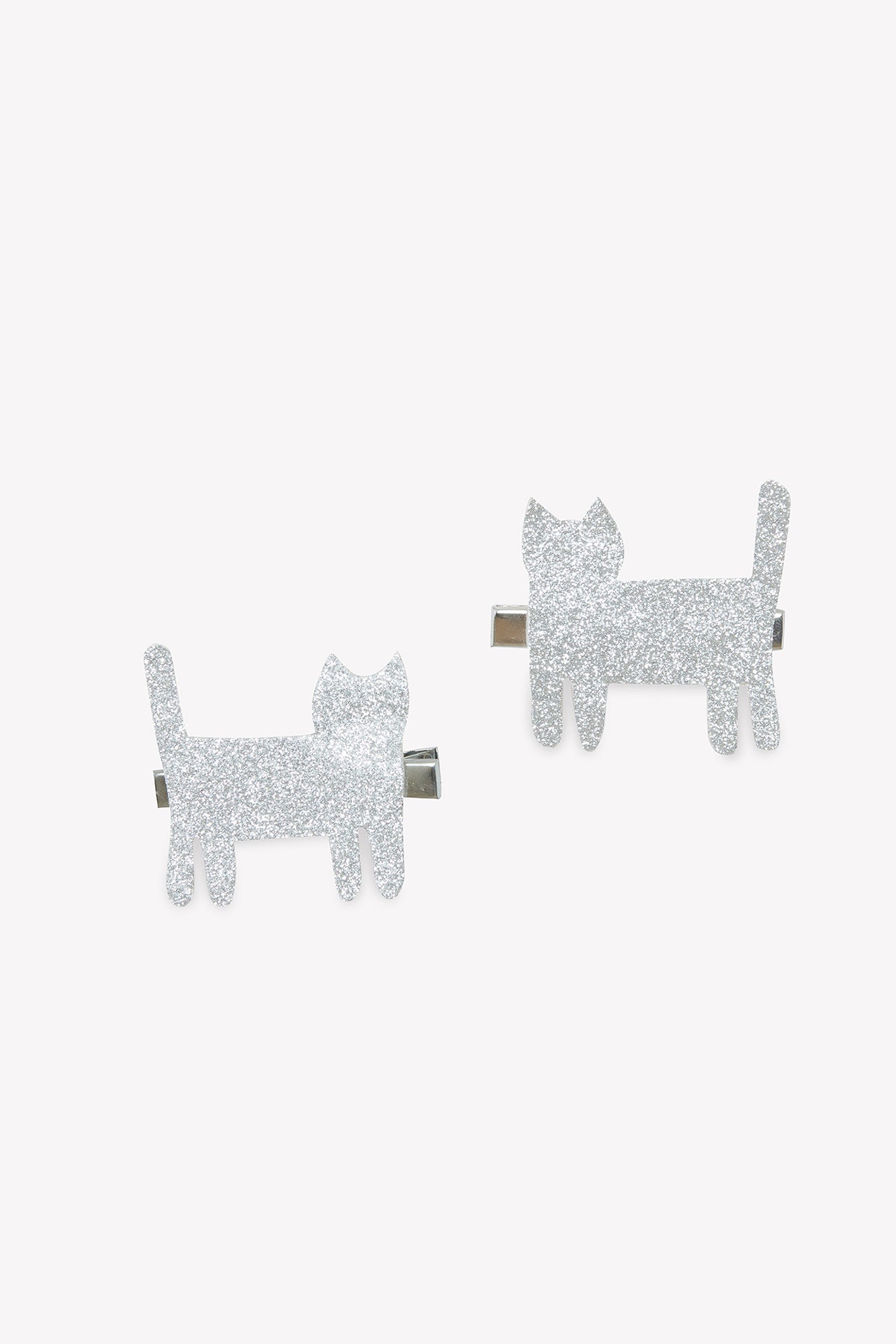 Silver Cat Pins