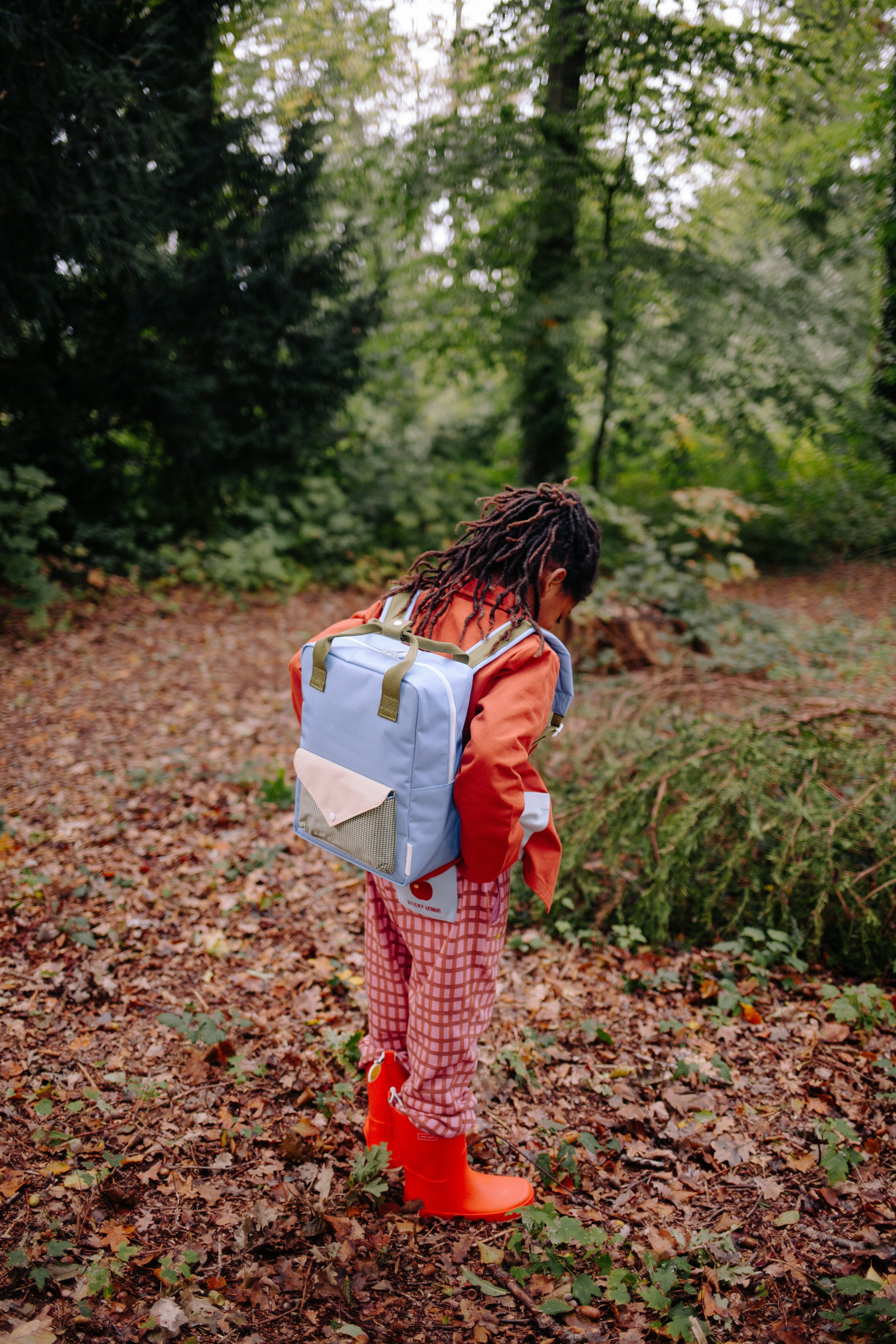 Backpack medium envelope cloud blue