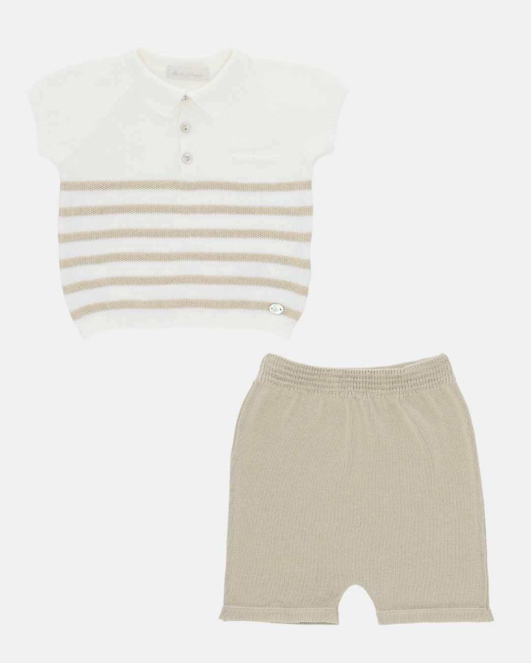 KNIT BOY SURREY SET IN SAND