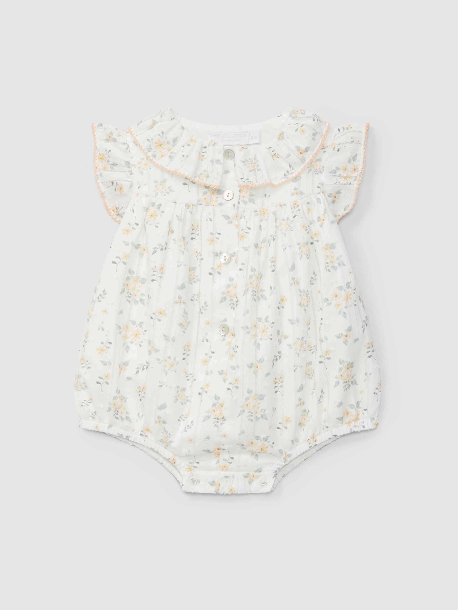 Bombacho en Plumeti estampado con Flores