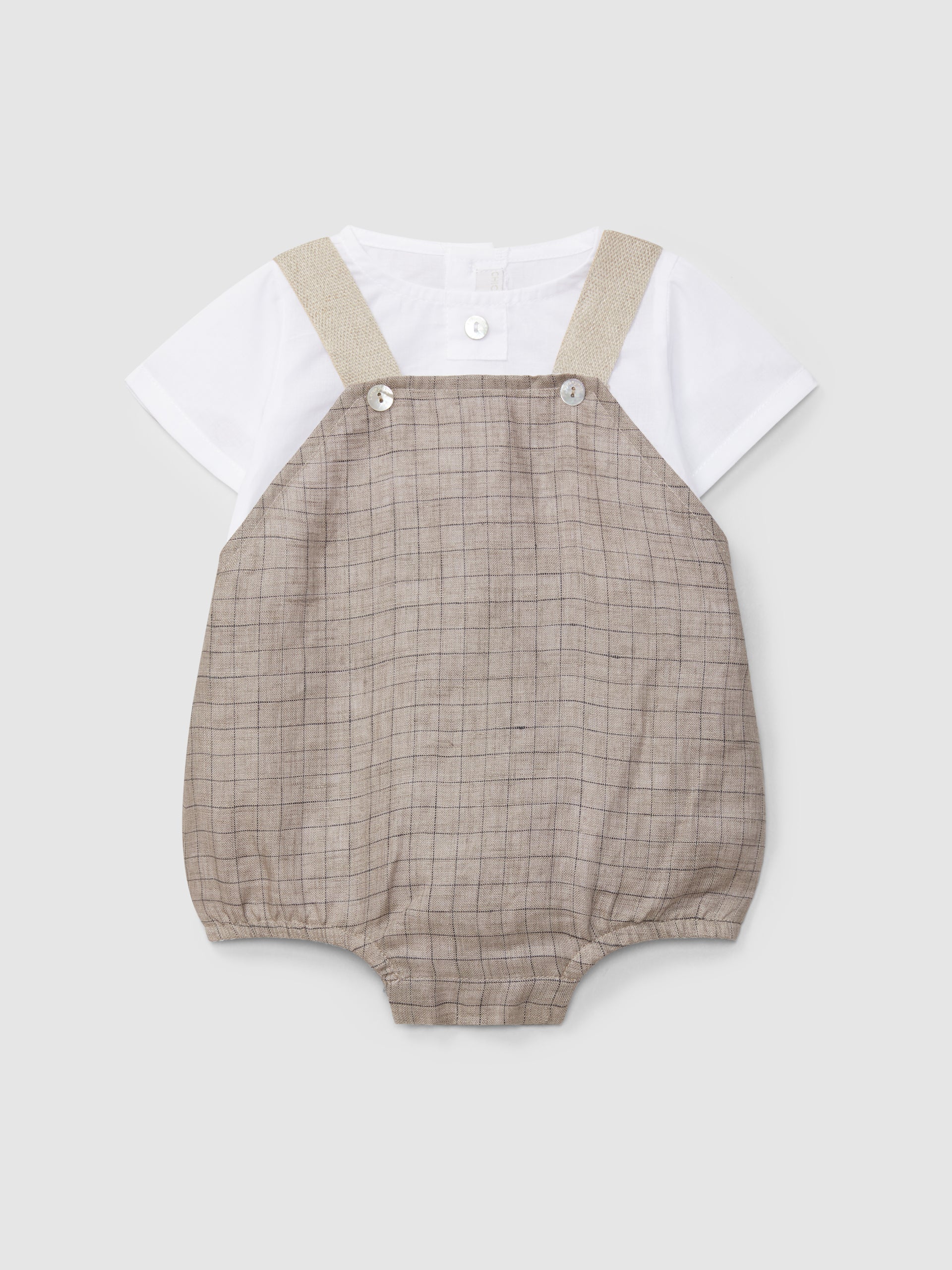 Trajecito dos en uno cuadros en lino