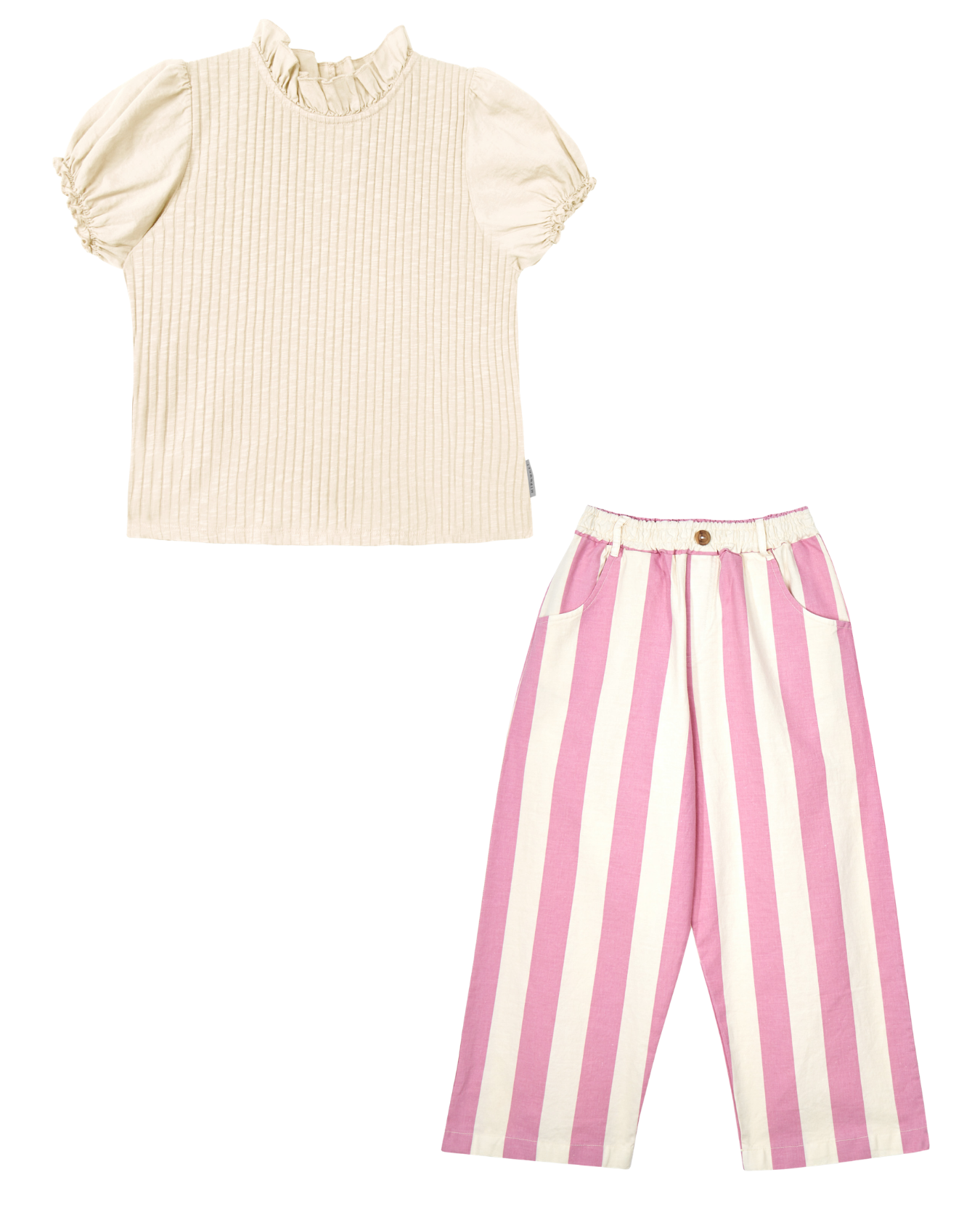 CLAUDE STRIPE PANT SET