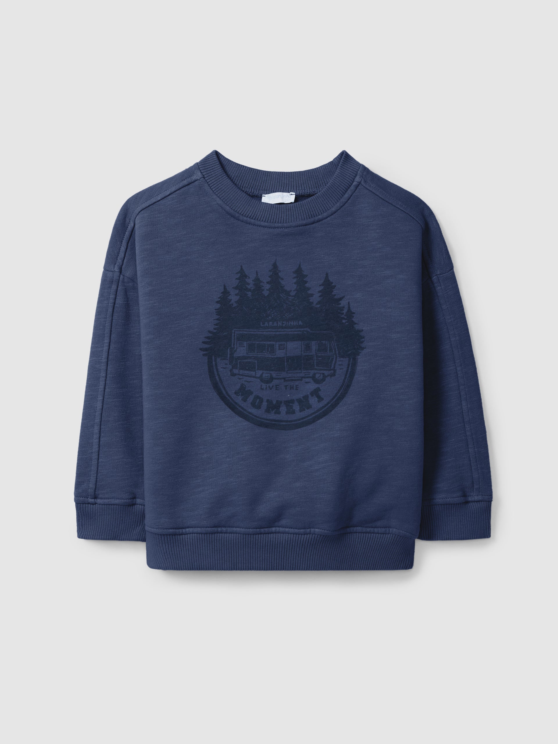 Sudadera Live the Moment Navy