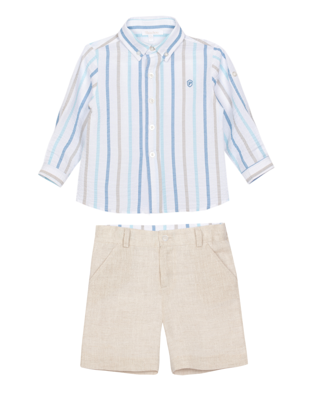 Striped Short Set