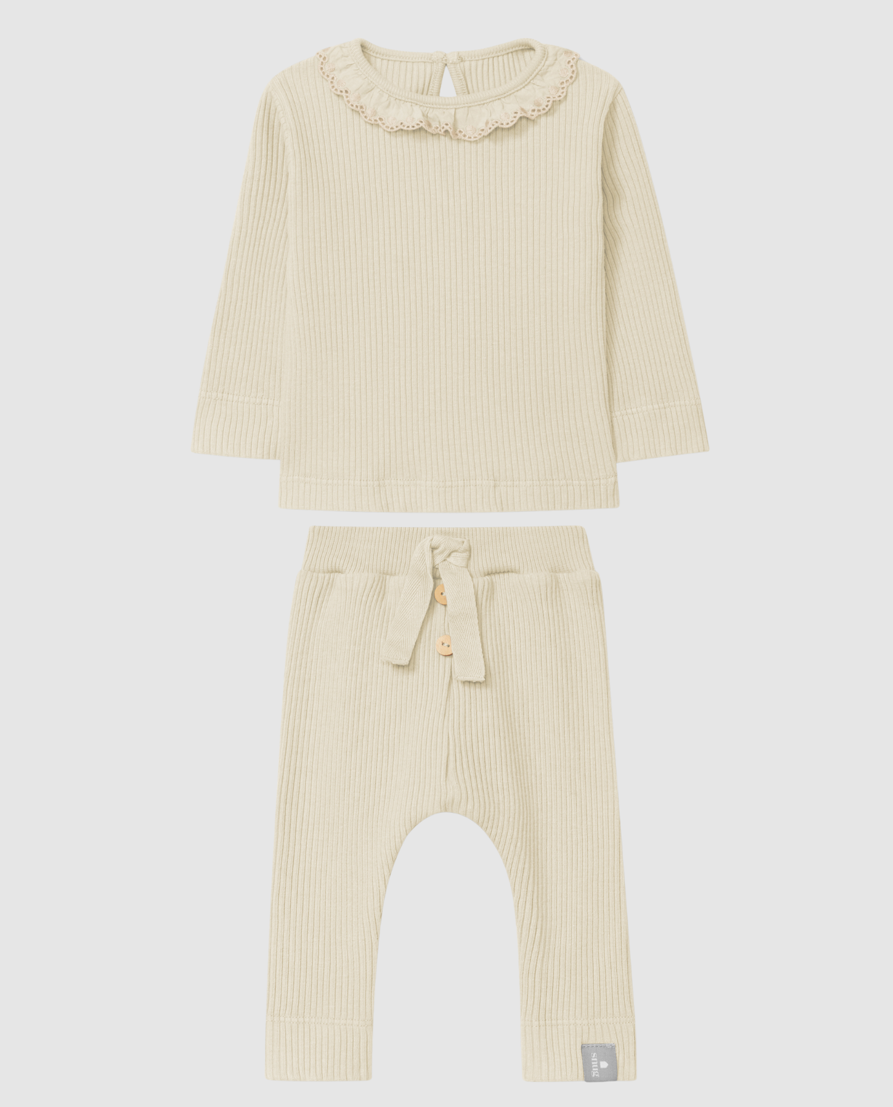 Manga Larga/ Cuello Vola y Leggings Arena