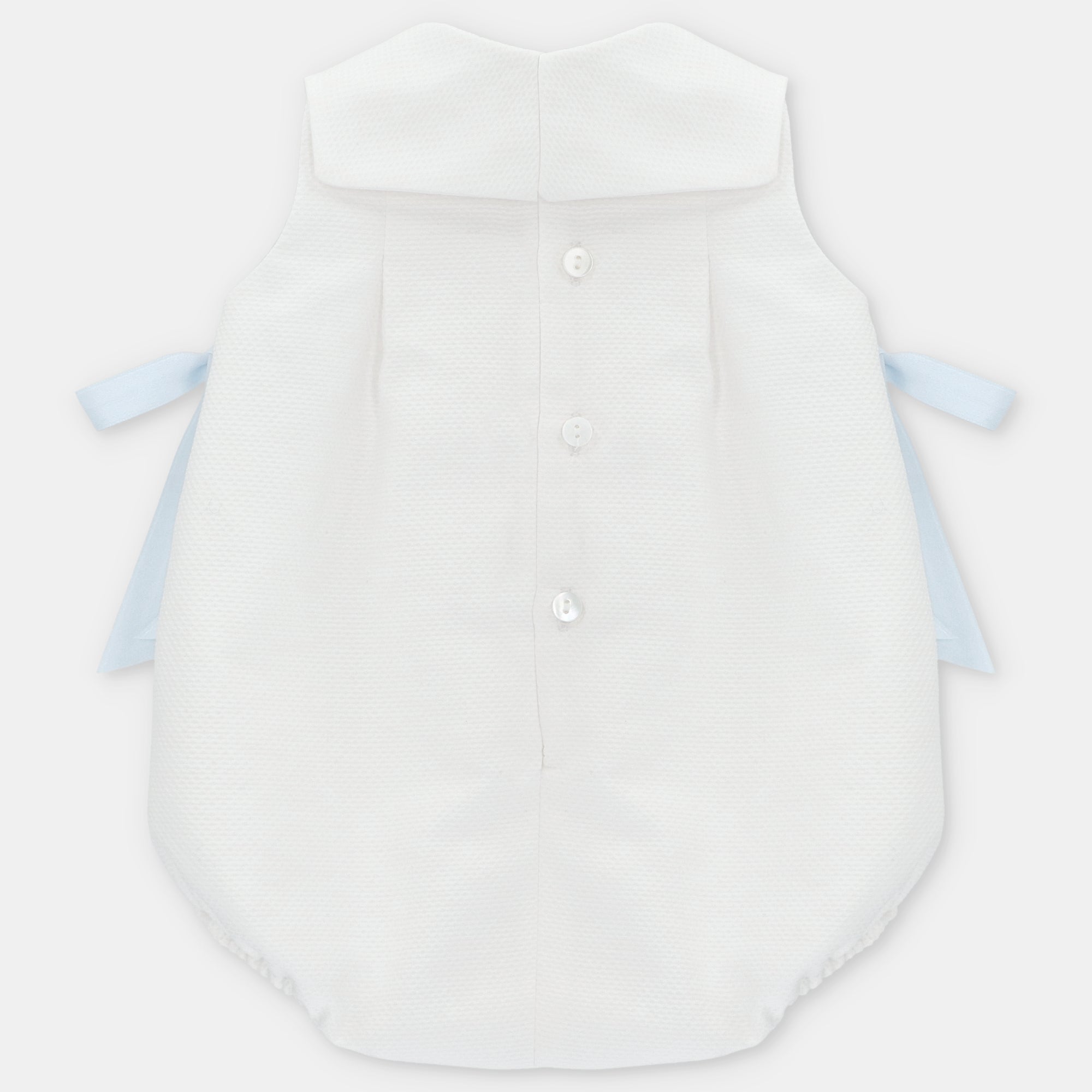 SHORT ROMPER WOVEN MONTREAL IN BLUE
