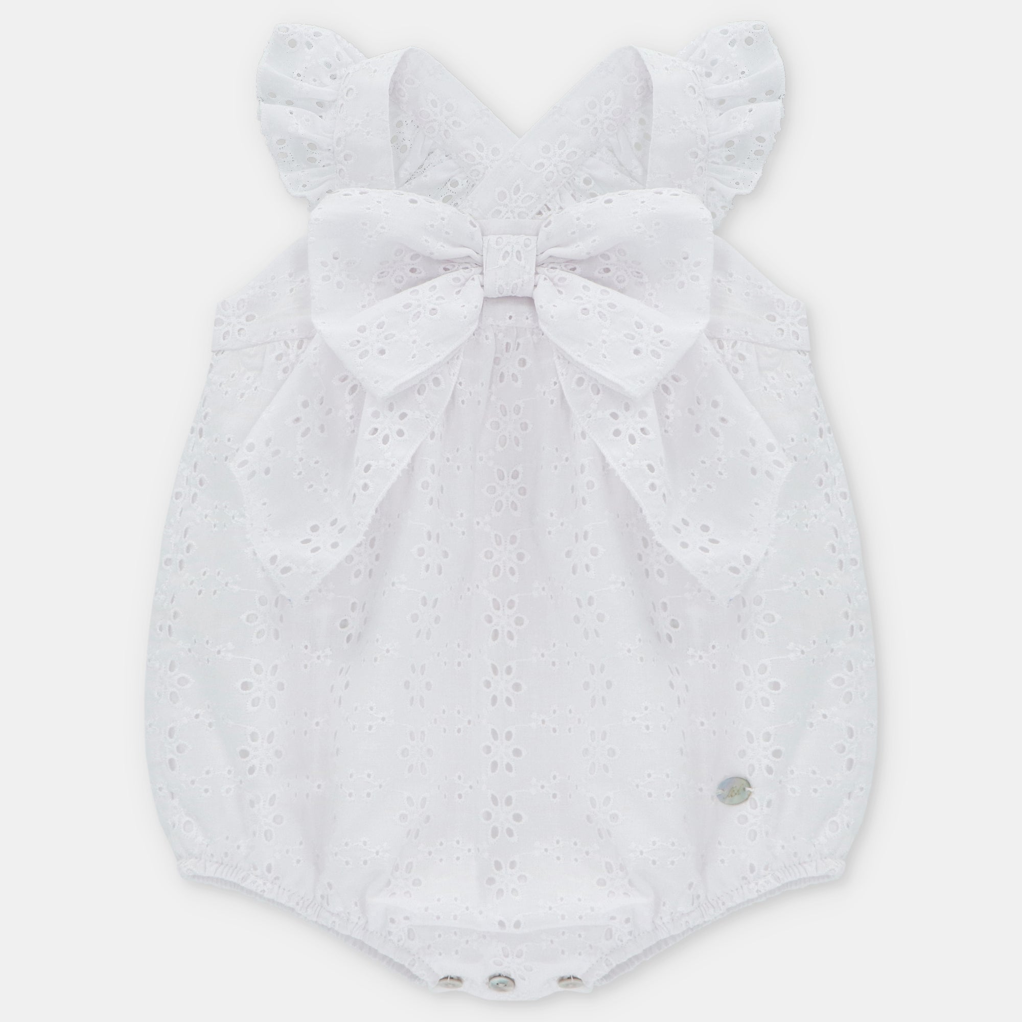 SHORT ROMPER WOVEN GIRL NIAGARA