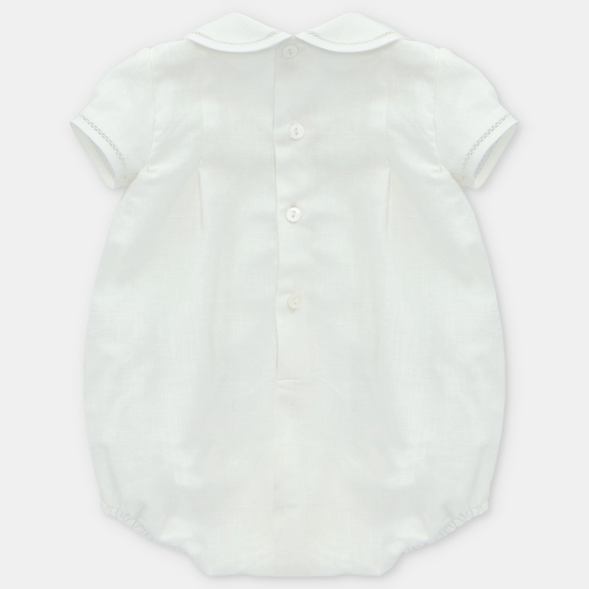 CEREMONY SHORT ROMPER WOVEN BOY VANCOUVER