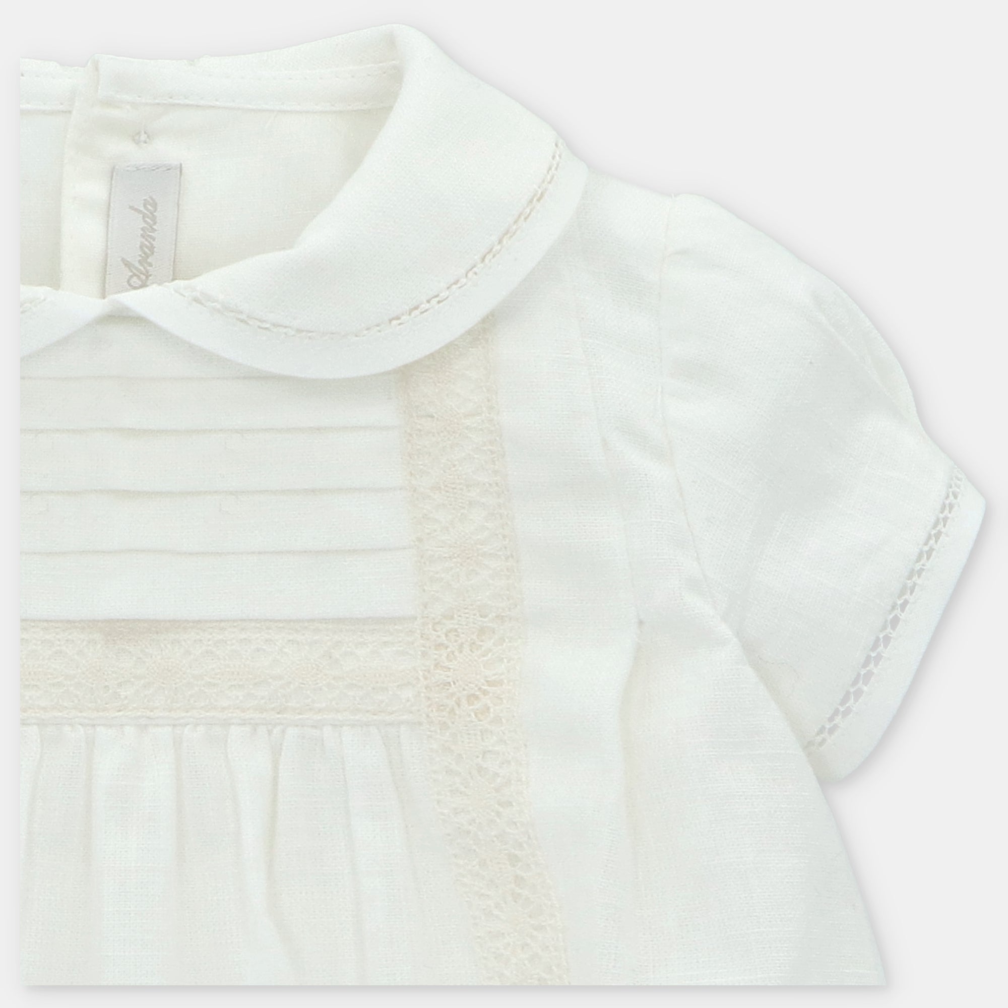 CEREMONY SHORT ROMPER WOVEN BOY VANCOUVER