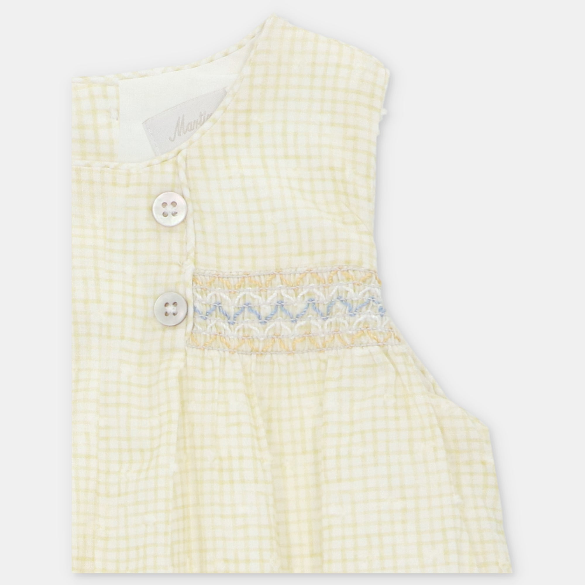 SHORT ROMPER WOVEN BOY PLUMETI SMOCK WINNIPEG