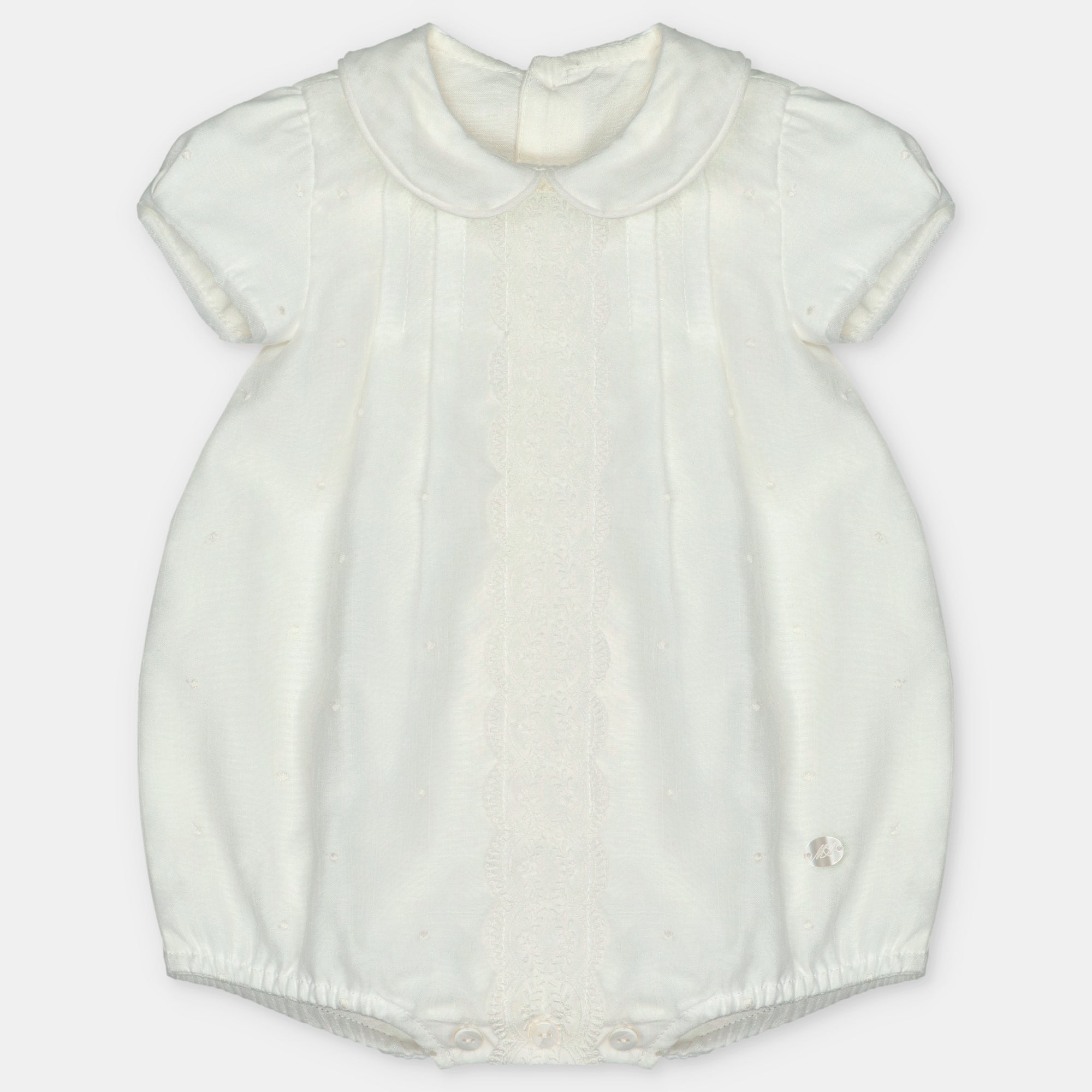 CEREMONY SHORT ROMPER WOVEN BOY VICTORIA