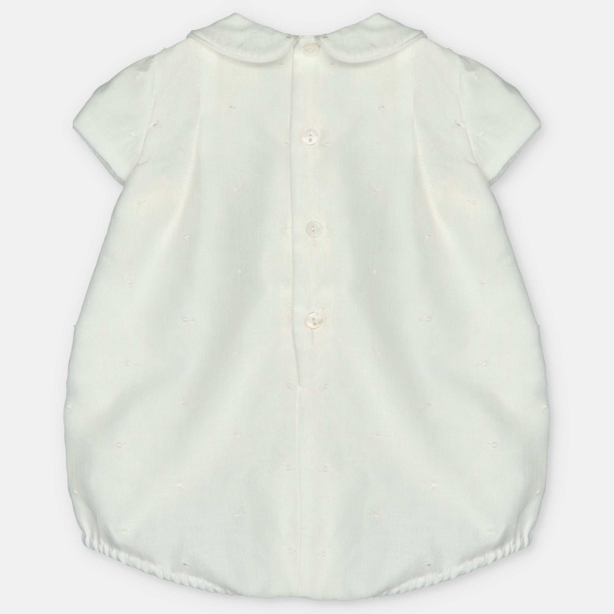 CEREMONY SHORT ROMPER WOVEN BOY VICTORIA